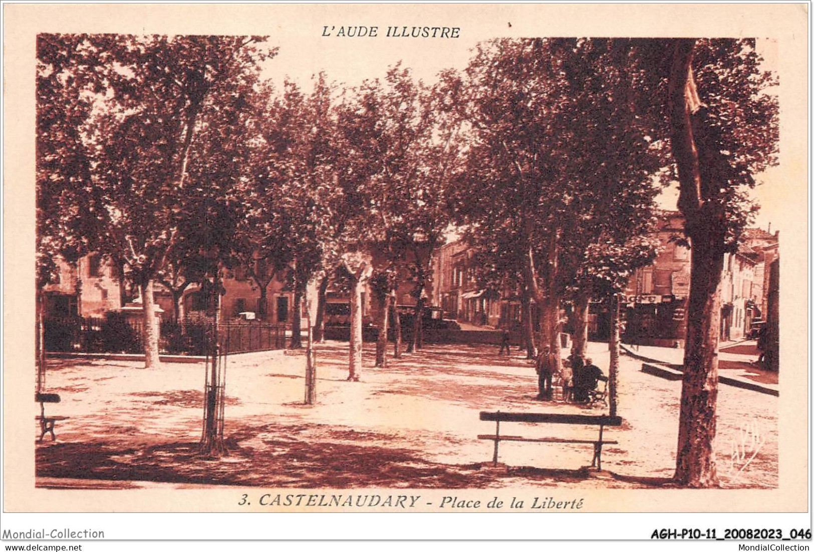 AGHP10-0669-11 - CASTELNAUDARY - Place De La Liberté - Castelnaudary