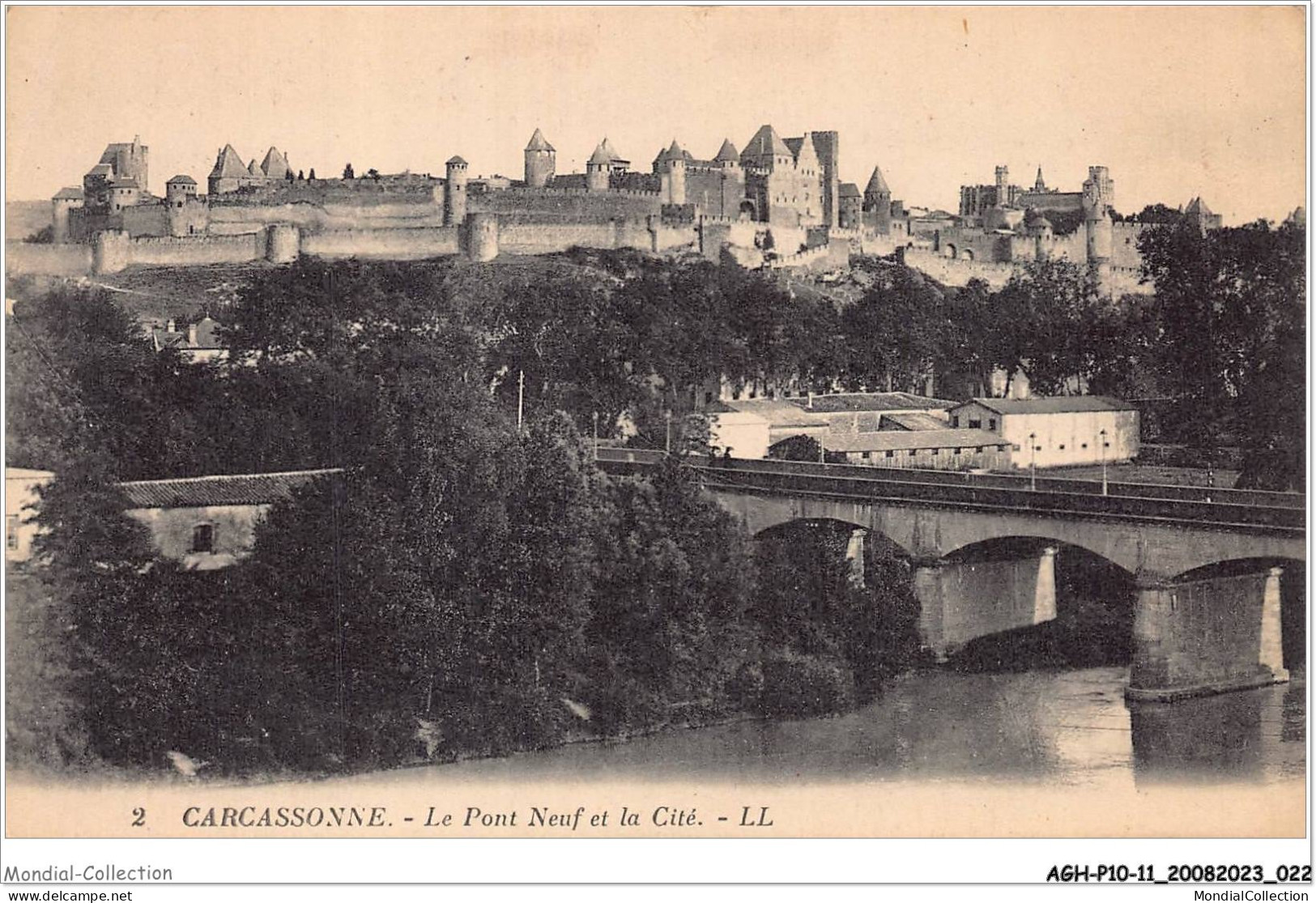 AGHP10-0657-11 - CARCASSONNE - Le Pont Neuf Et La Cité - Carcassonne