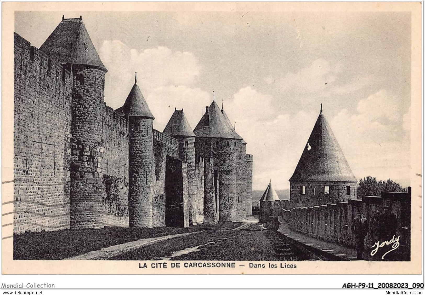 AGHP9-0589-11 - LA CITE DE CARCASSONNE - Dans Les Lices - Carcassonne