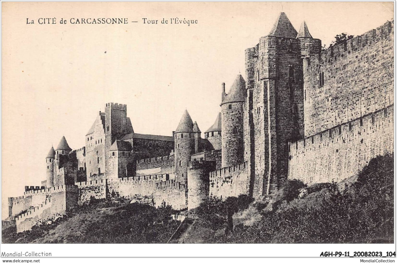 AGHP9-0596-11 - LA CITE DE CARCASSONNE - Tour De L'éveque - Carcassonne