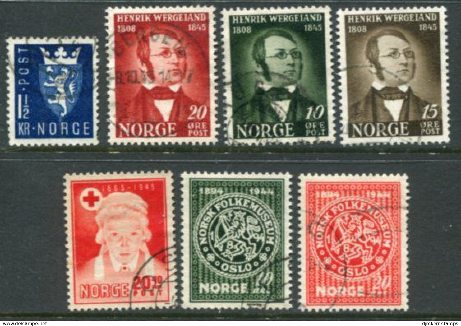 NORWAY 194Complete Issues Used 303-09.  Michel 298 - Gebraucht