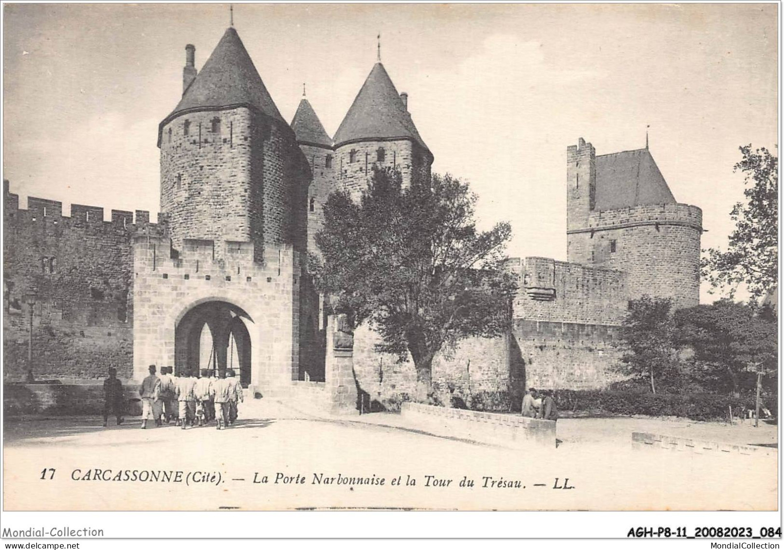 AGHP8-0522-11 - CARCASSONNE - La Porte Narbonnaise Et La Tour Du Trésau - Carcassonne