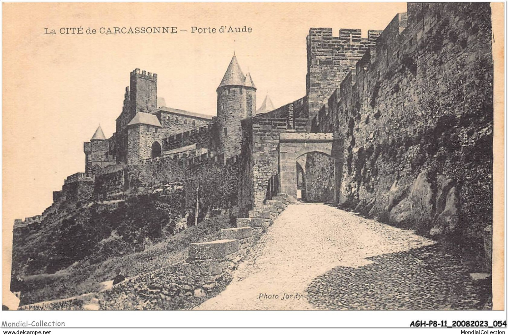AGHP8-0507-11 - LA CITE DE CARCASSONNE - Porte D'aude - Carcassonne