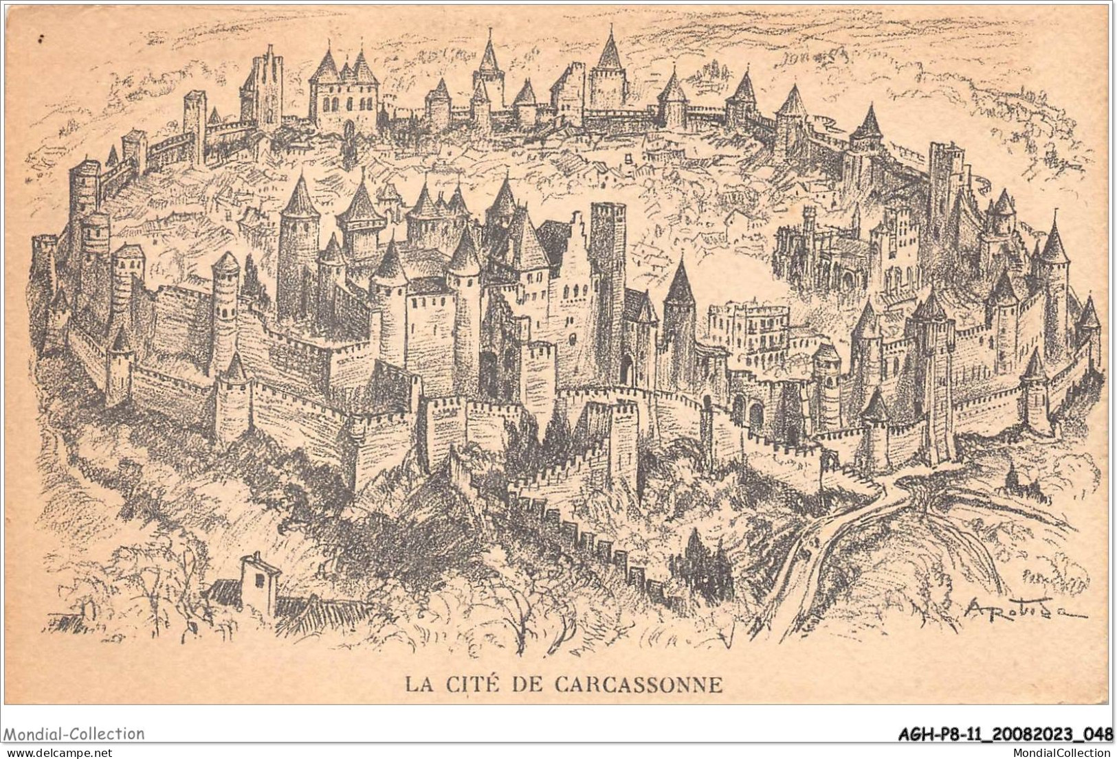 AGHP8-0504-11 - LA CITE DE CARCASSONNE  - Carcassonne