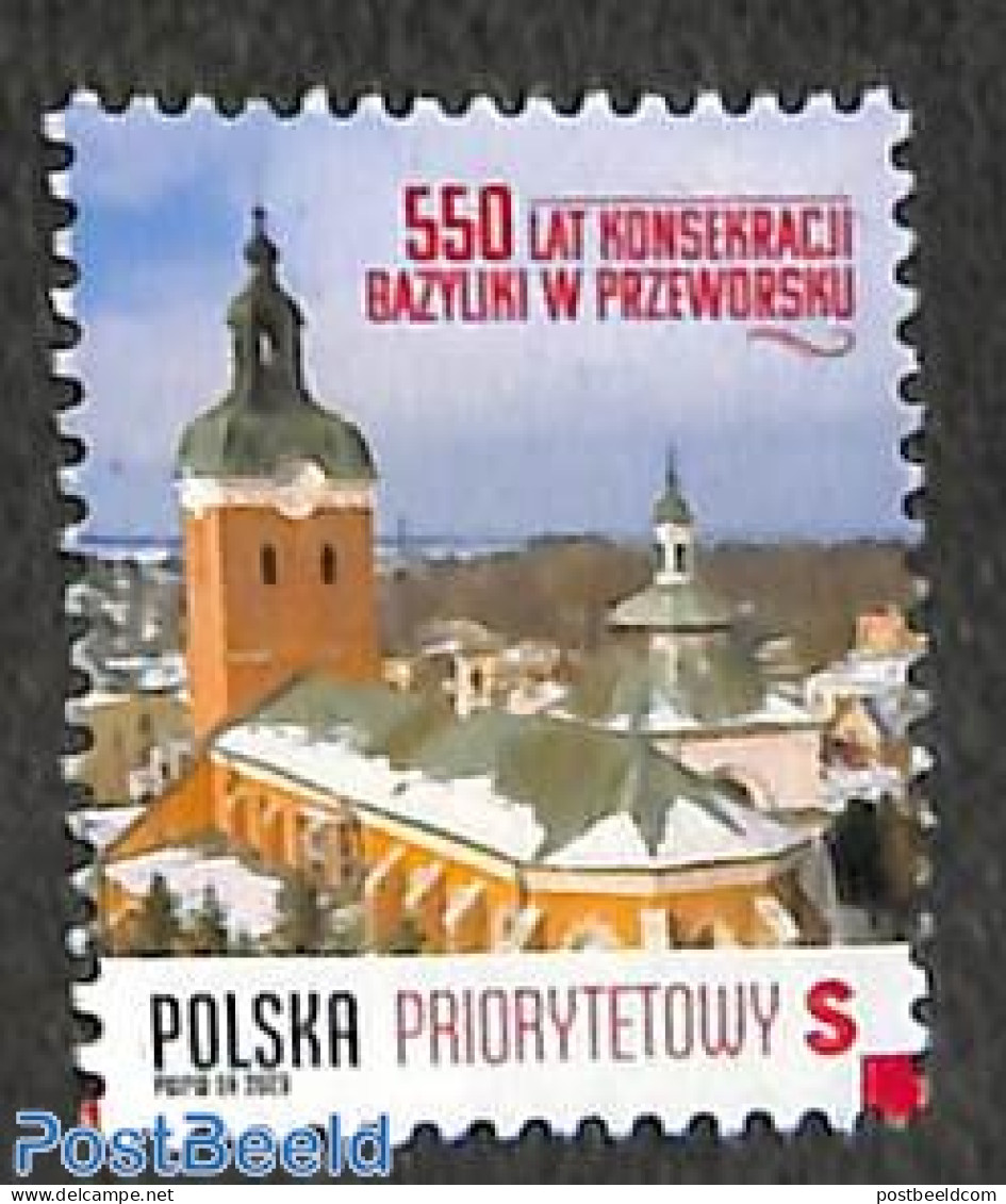 Poland 2023 Przeworsk Basilic 1v, Mint NH, Religion - Churches, Temples, Mosques, Synagogues - Ungebraucht