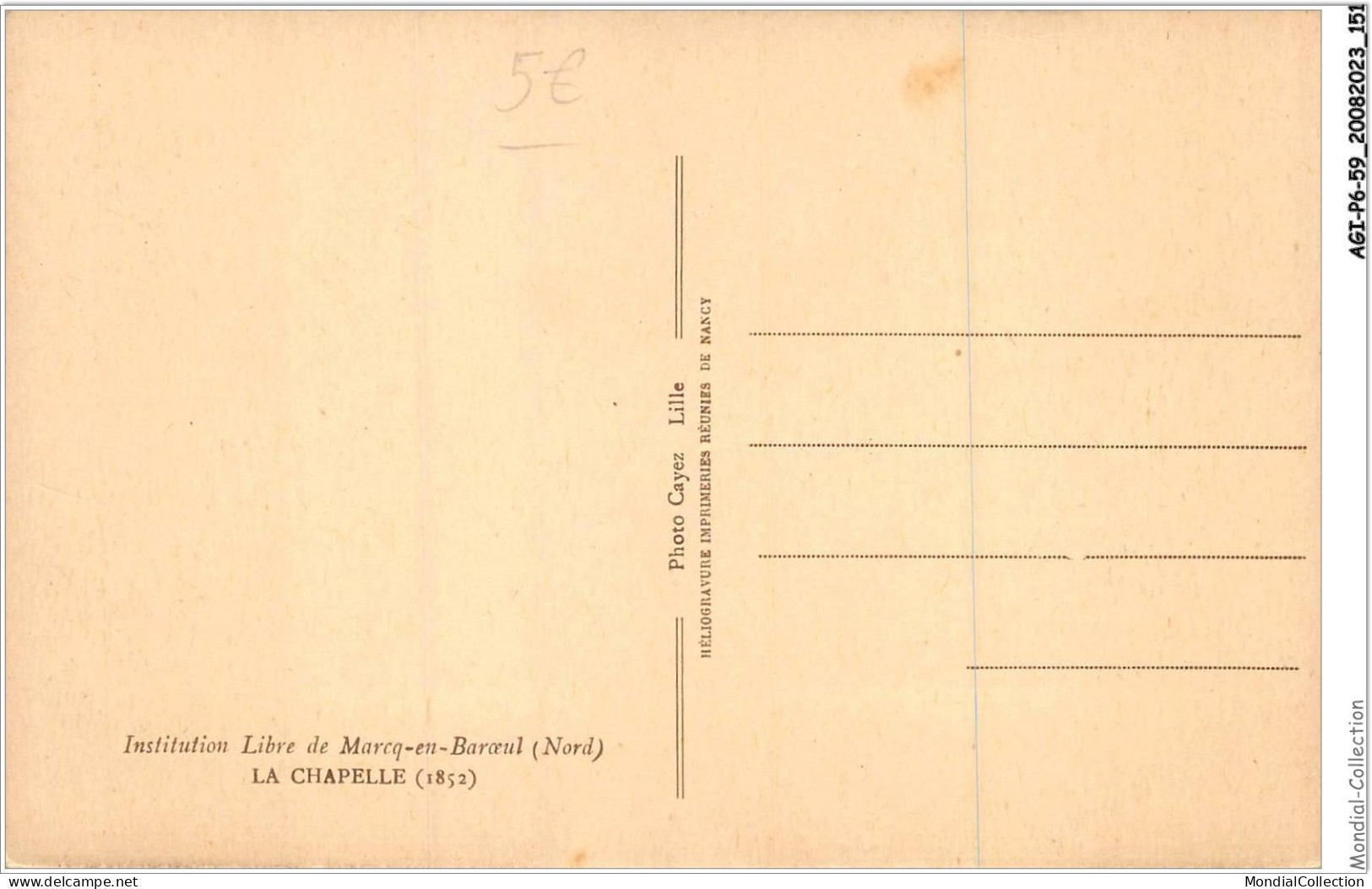 AGIP6-59-0482 - MARCQ-EN-BAROEUL - La Chapelle  - Marcq En Baroeul