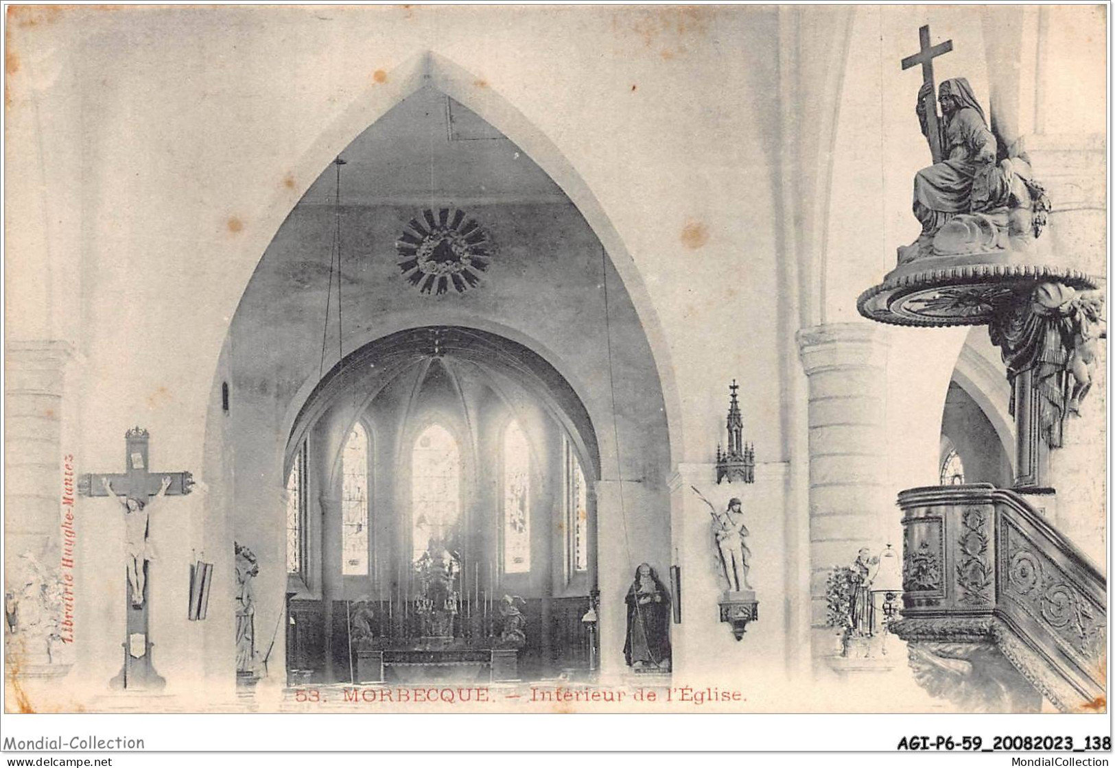 AGIP6-59-0476 - MORBECQUE - Intérieur De L'église  - Altri & Non Classificati