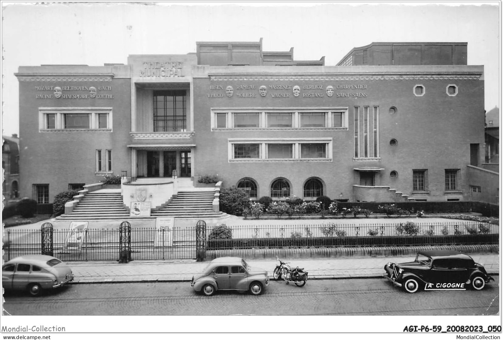 AGIP6-59-0431 - FOURMIES - Le Théatre Municipal  - Fourmies