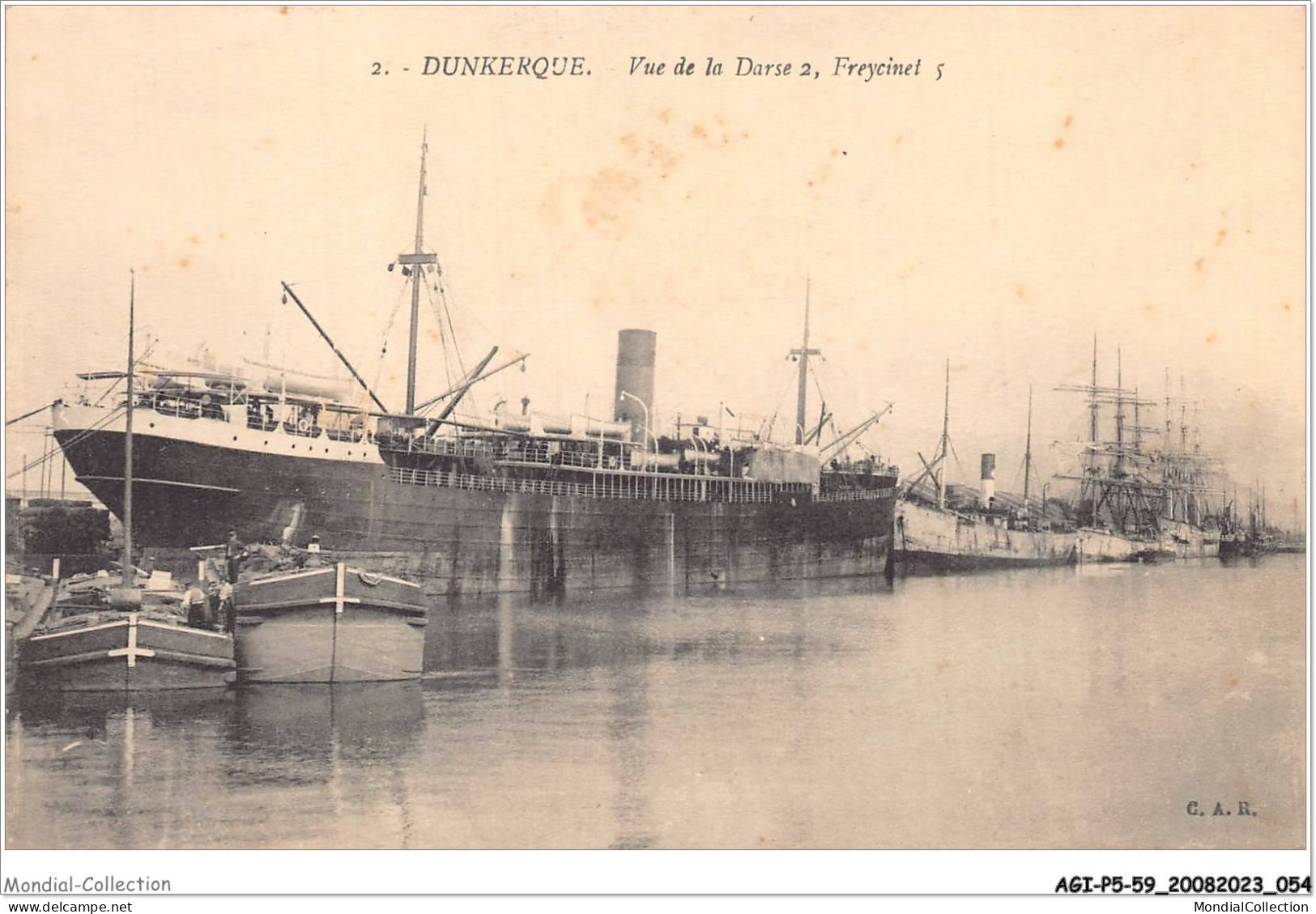 AGIP5-59-0358 -  DUNKERQUE - Vue De La Darse 2 - Dunkerque