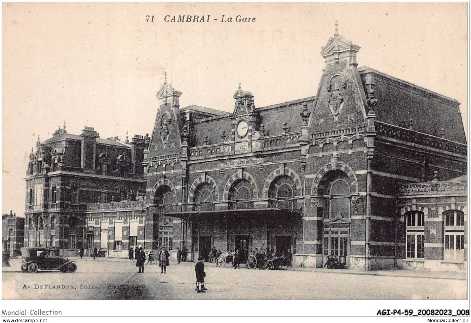 AGIP4-59-0261 - CAMBRAI - La Gare  - Cambrai