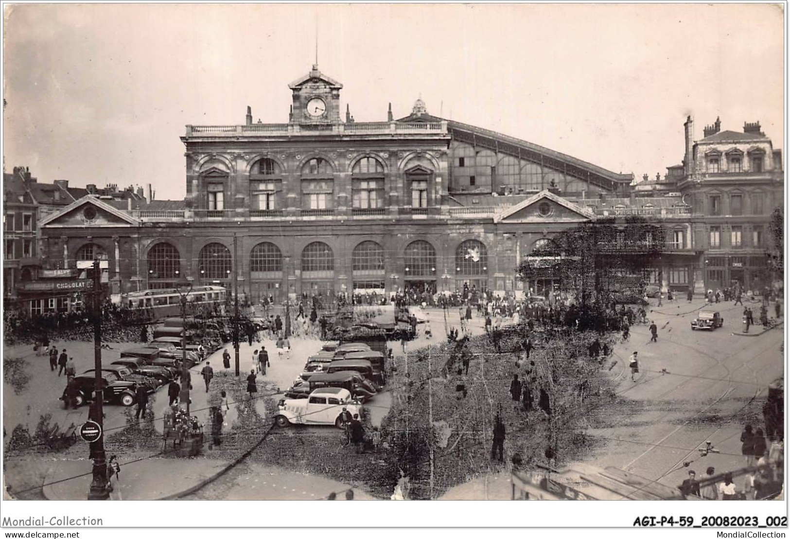 AGIP4-59-0258 - LILLE - La Gare  - Lille