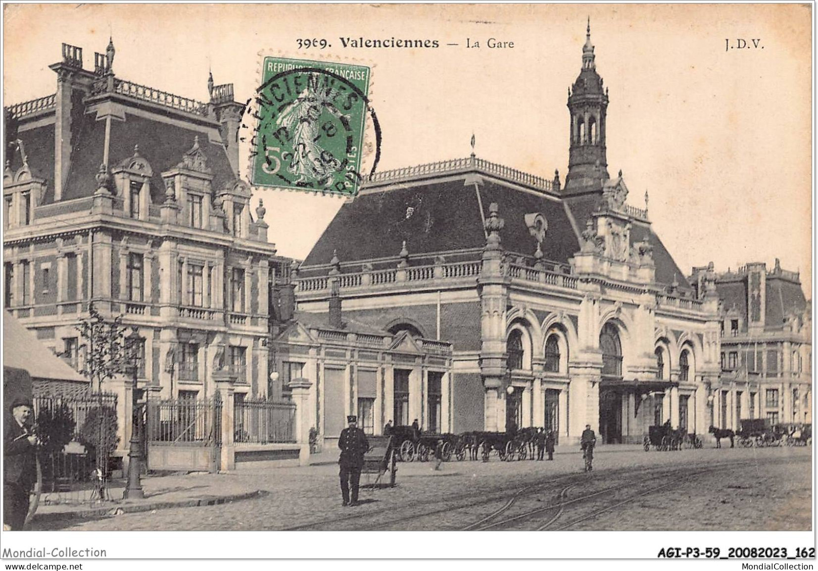 AGIP3-59-0251 - VALENCIENNES - La Gare  - Valenciennes