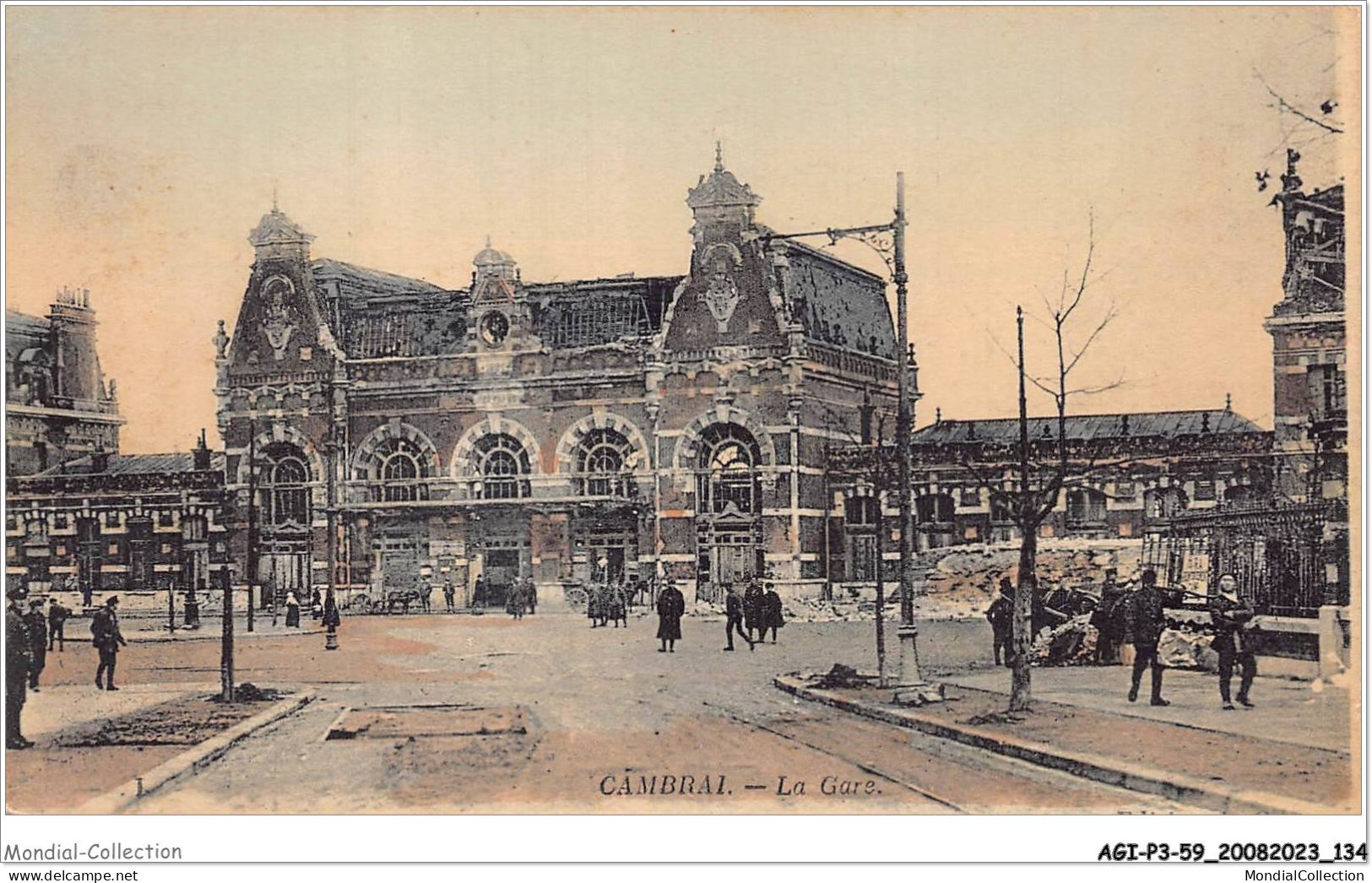 AGIP3-59-0237 - CAMBRAI - La Gare  - Cambrai