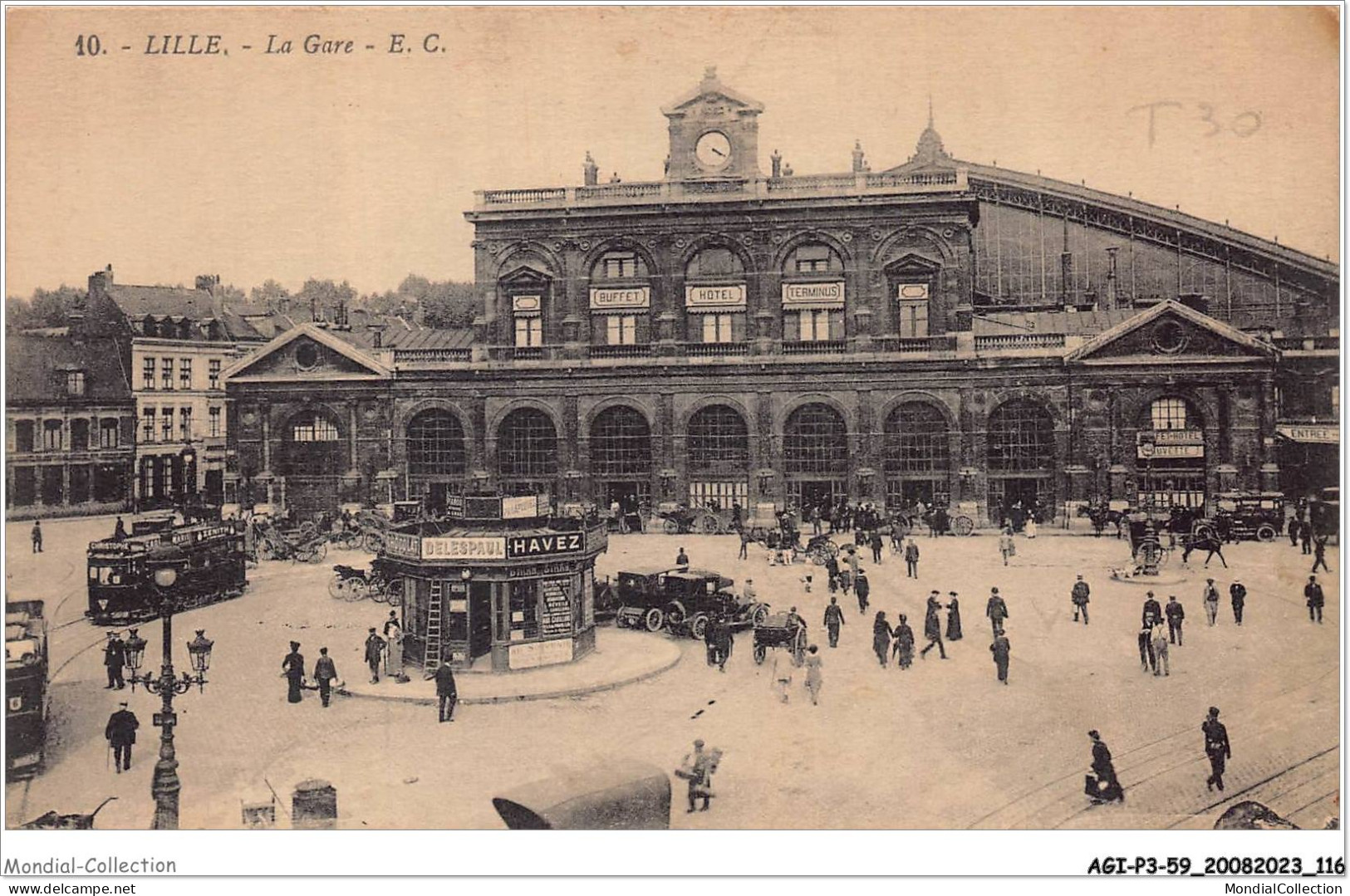 AGIP3-59-0228 - LILLE - La Gare  - Lille