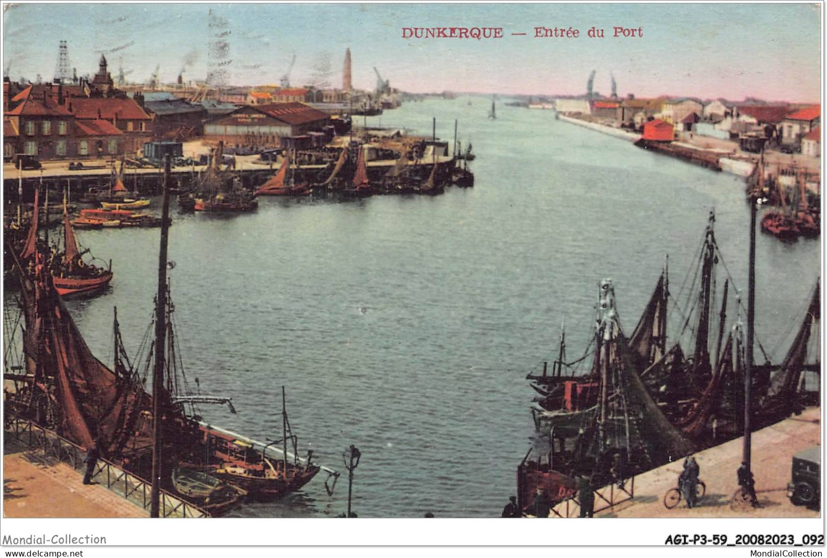 AGIP3-59-0216 - DUNKERQUE - Entrée Du Port  - Dunkerque