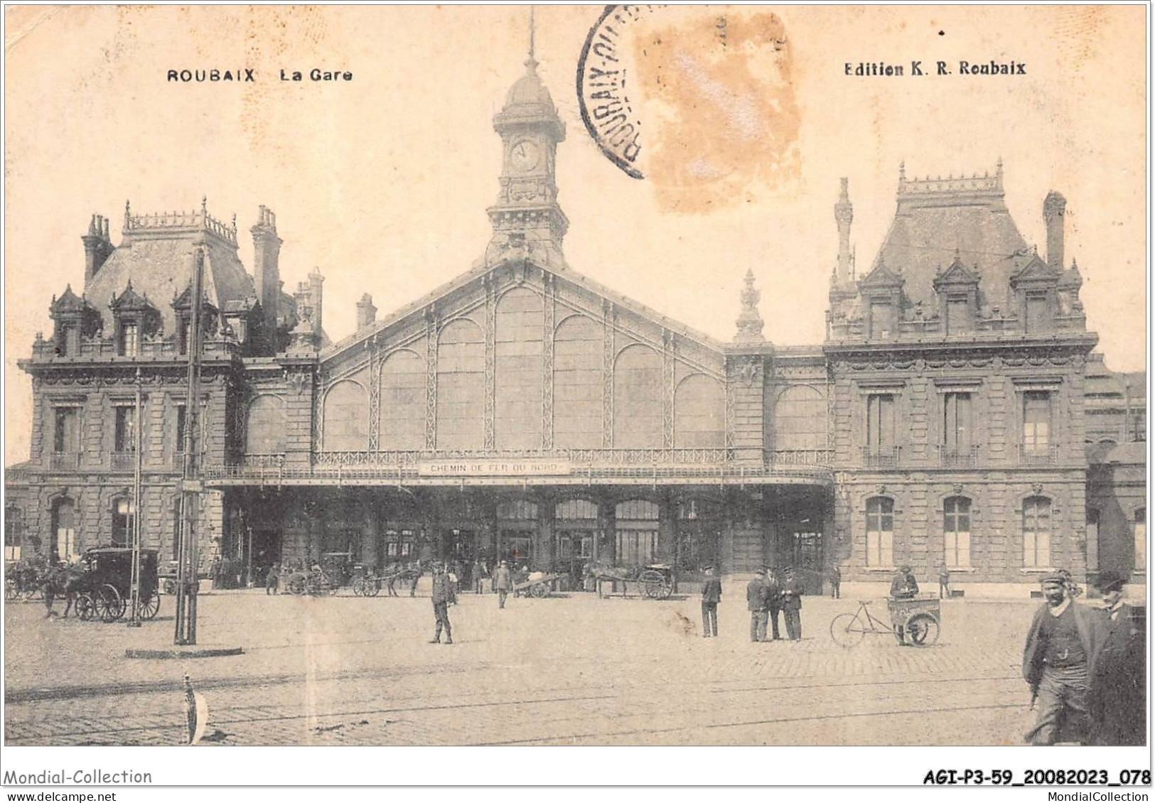 AGIP3-59-0209 - ROUBAIX - La Gare - Roubaix