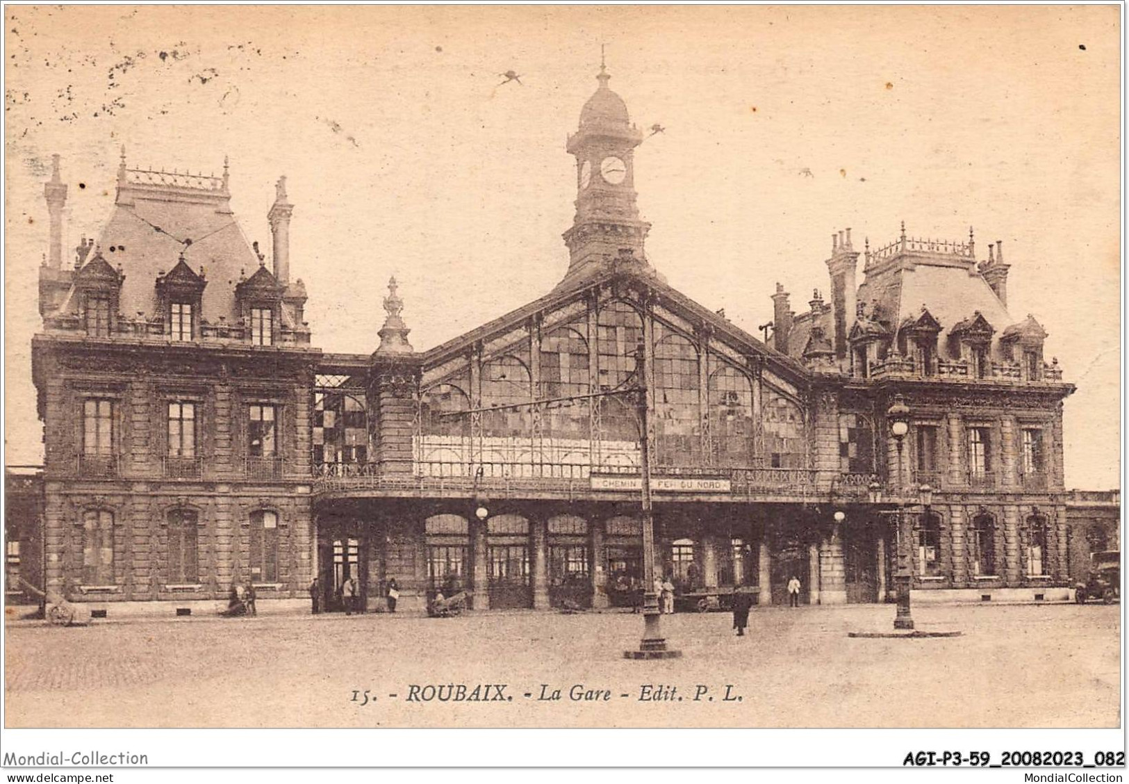 AGIP3-59-0211 - ROUBAIX - La Gare - Roubaix