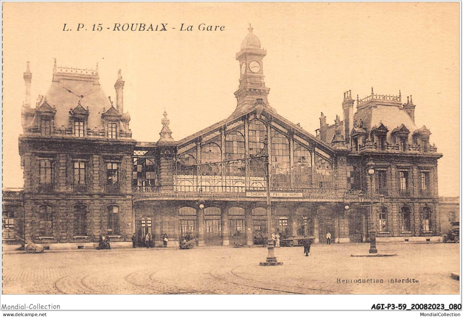 AGIP3-59-0210 - ROUBAIX - La Gare - Roubaix