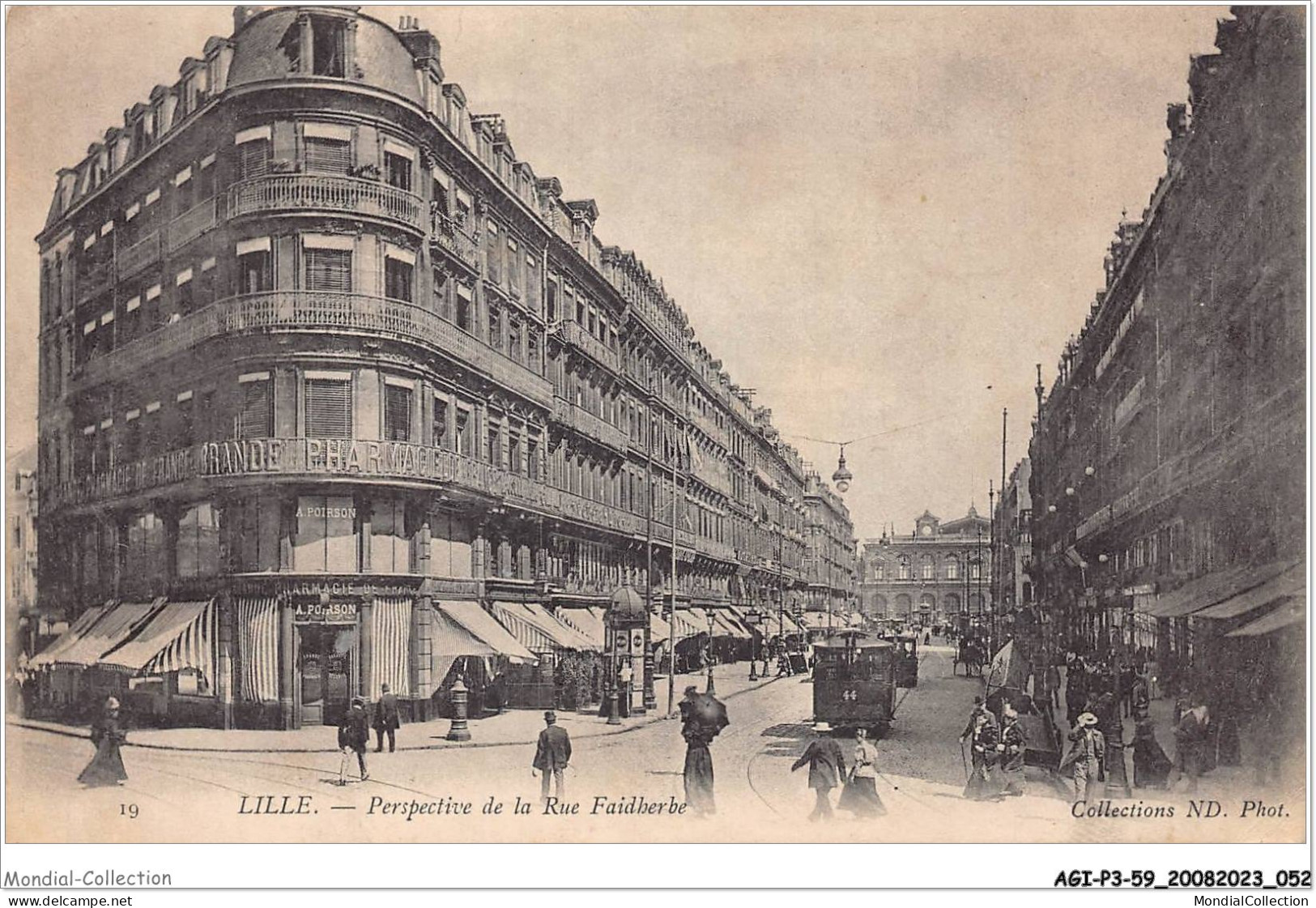AGIP3-59-0196 - LILLE - Perspective De La Rue Faidherbe  - Lille