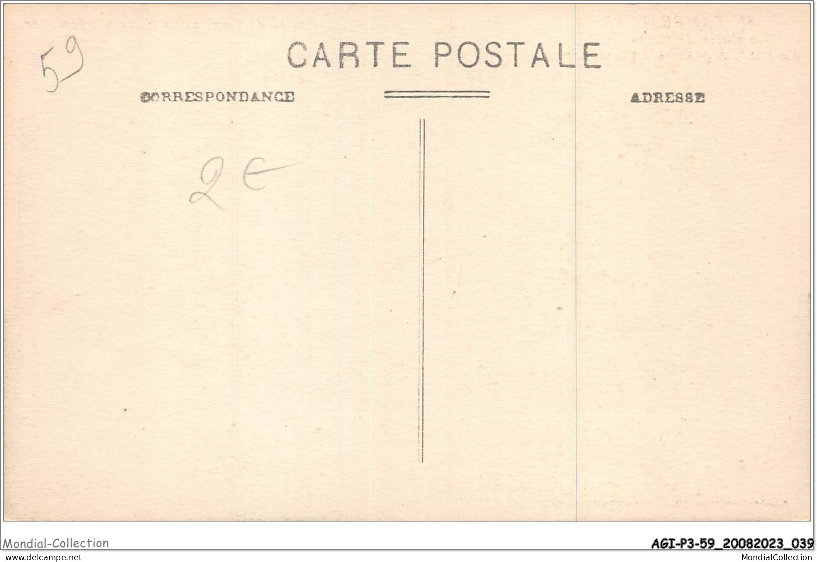 AGIP3-59-0189 - CAMBRAI - La Porte De Paris  - Cambrai