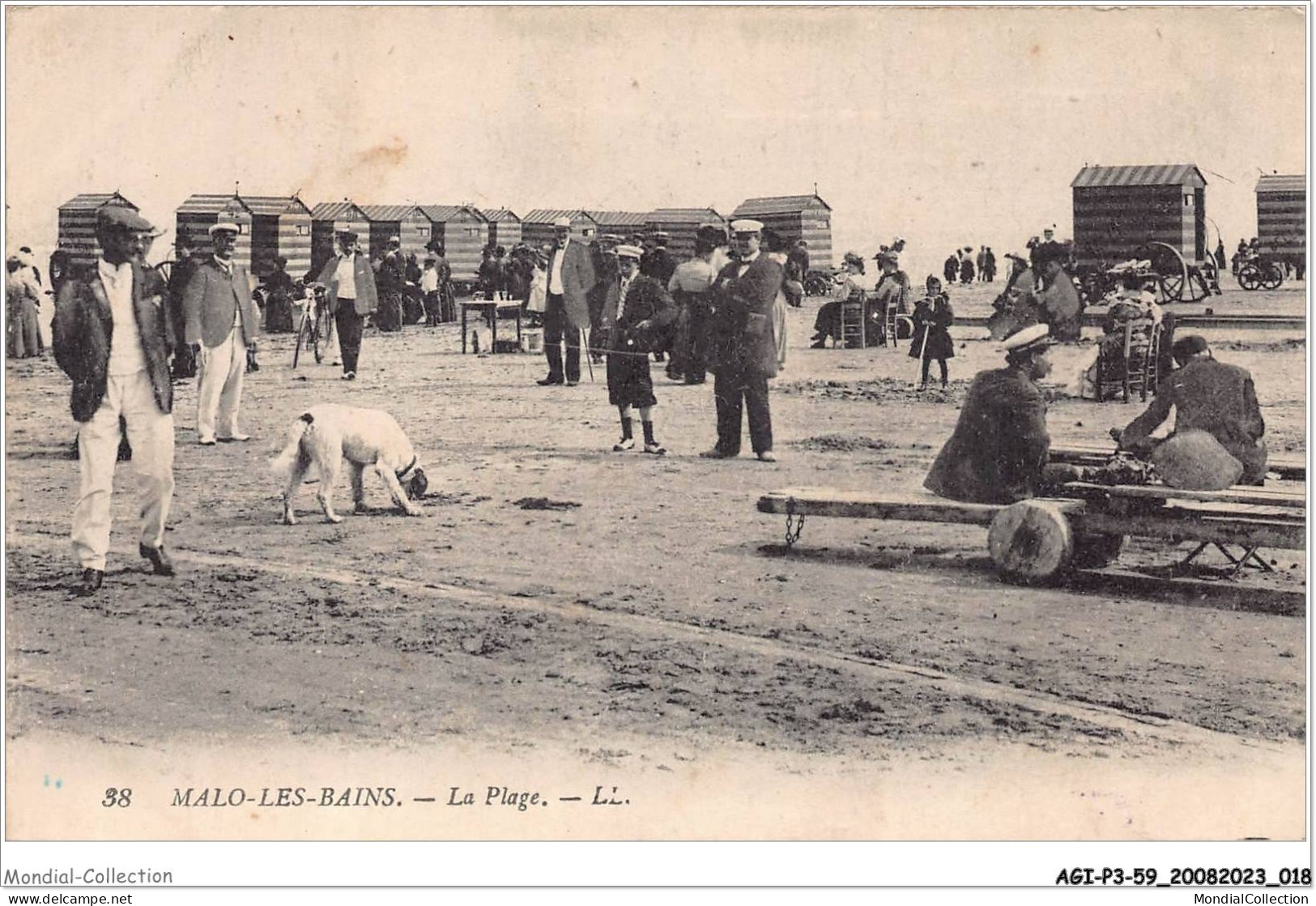 AGIP3-59-0179 - MALO-LES-NAINS - La Plage  - Malo Les Bains