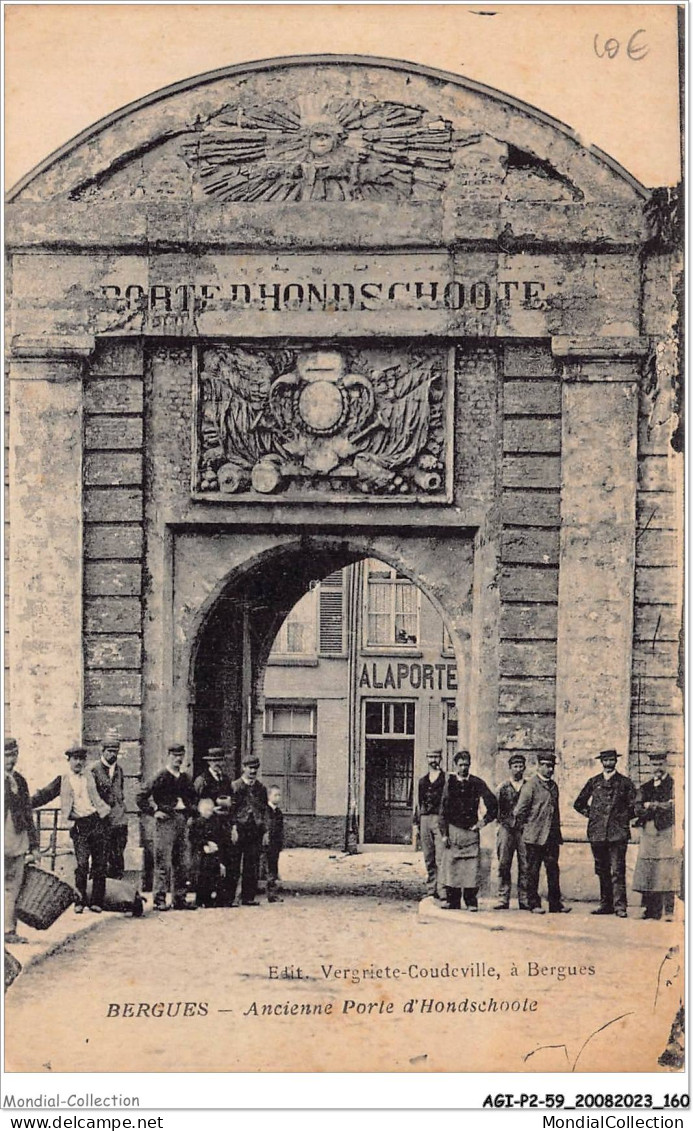 AGIP2-59-0166 - BERGUES - Anciennes Porte D'hondschoote  - Bergues