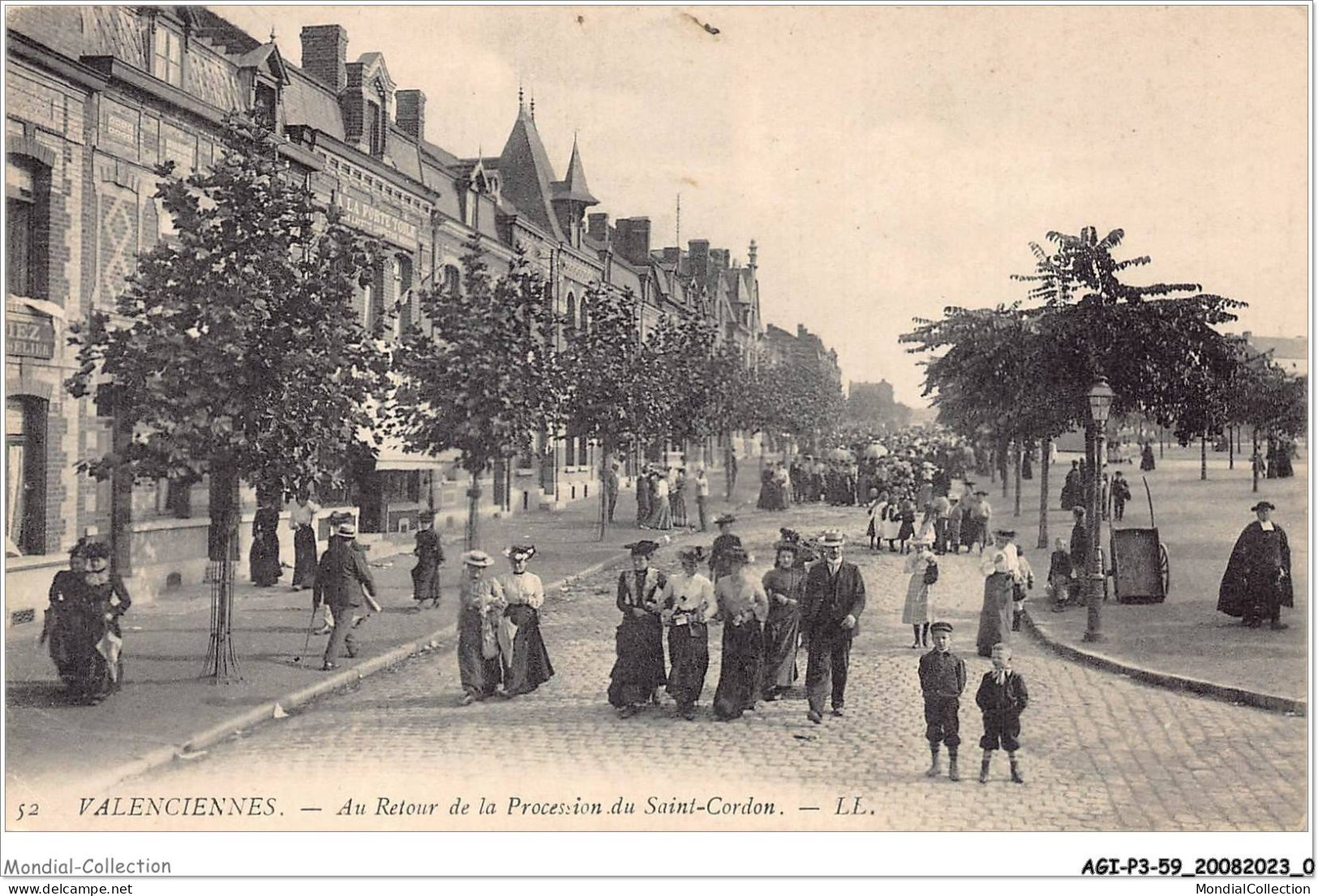 AGIP3-59-0170 - VALENCIENNES - Au Retour De La Procession Du Saint-Cordon  - Valenciennes