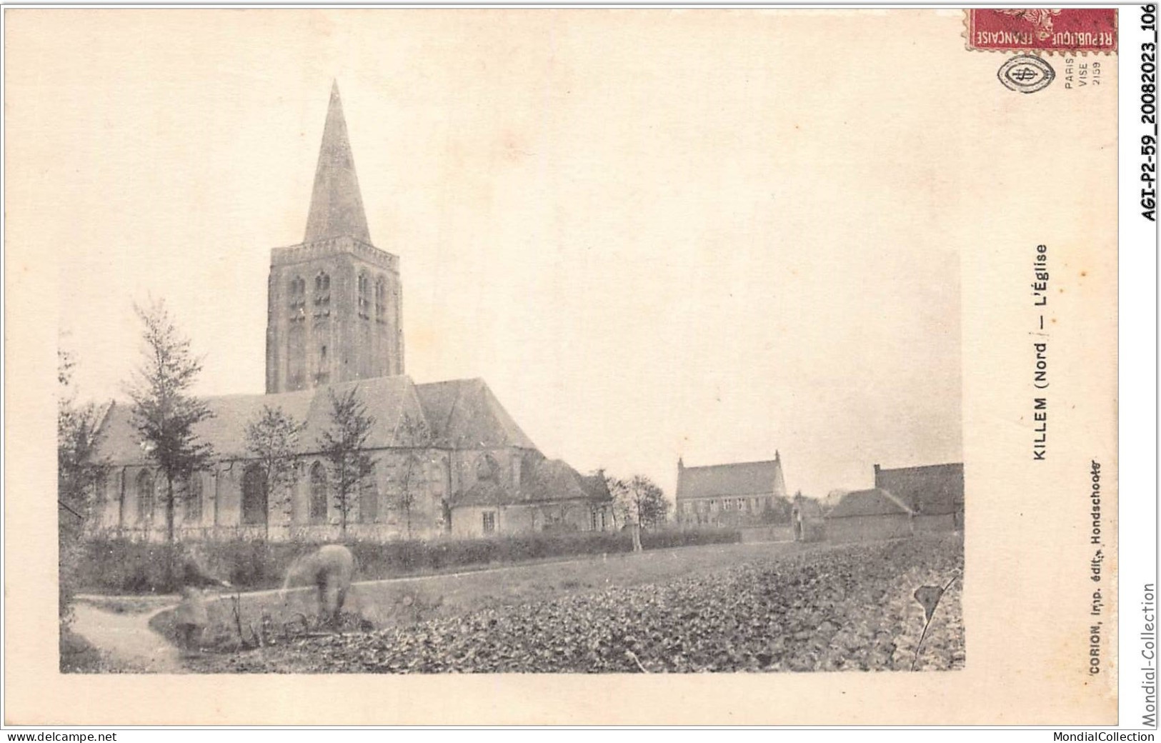 AGIP2-59-0139 - KILLEM - L'eglise  - Other & Unclassified