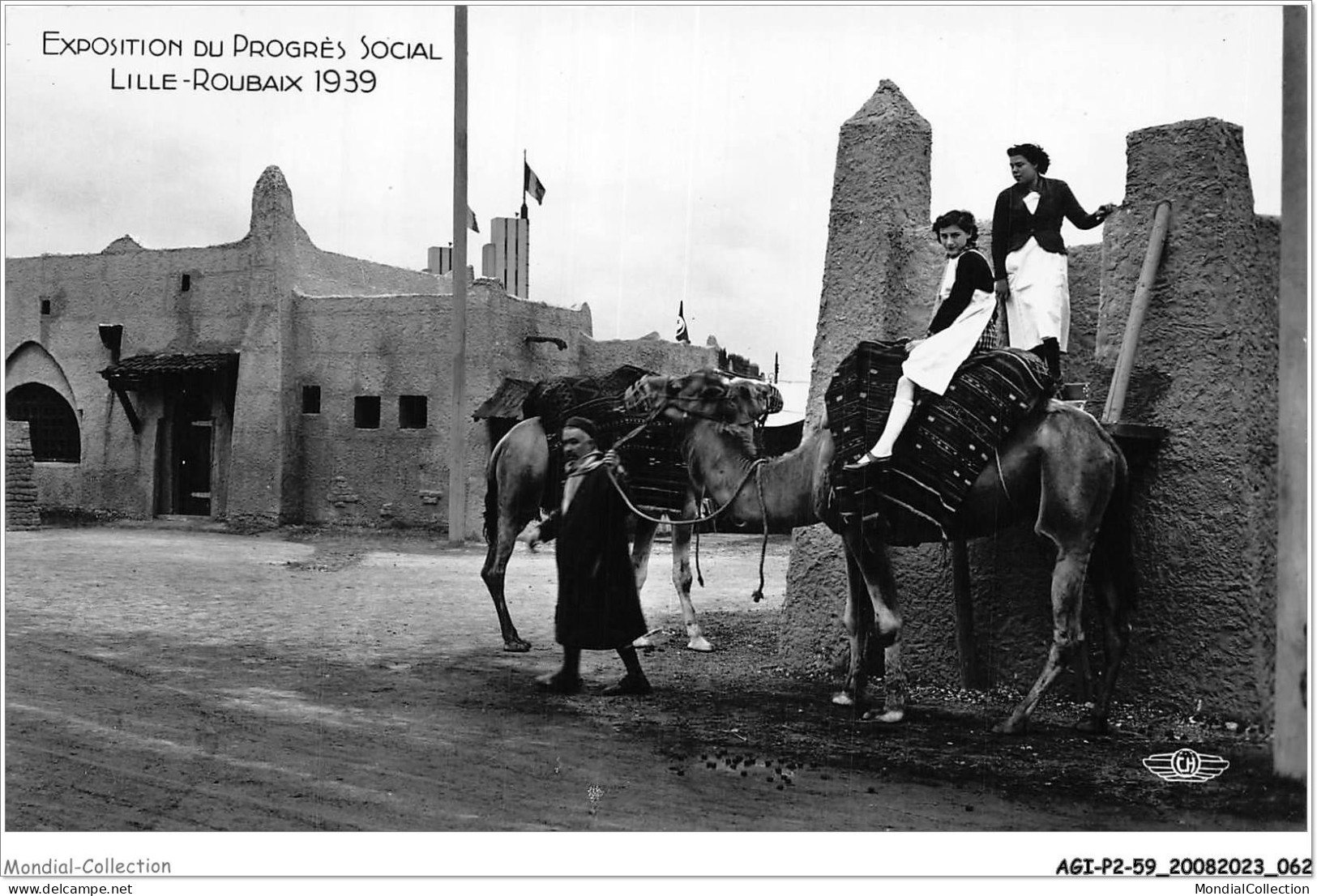 AGIP2-59-0117 - LILLE-ROUBAIX - Exposition Du Progrès Social - Le Centre Colonial - Lille