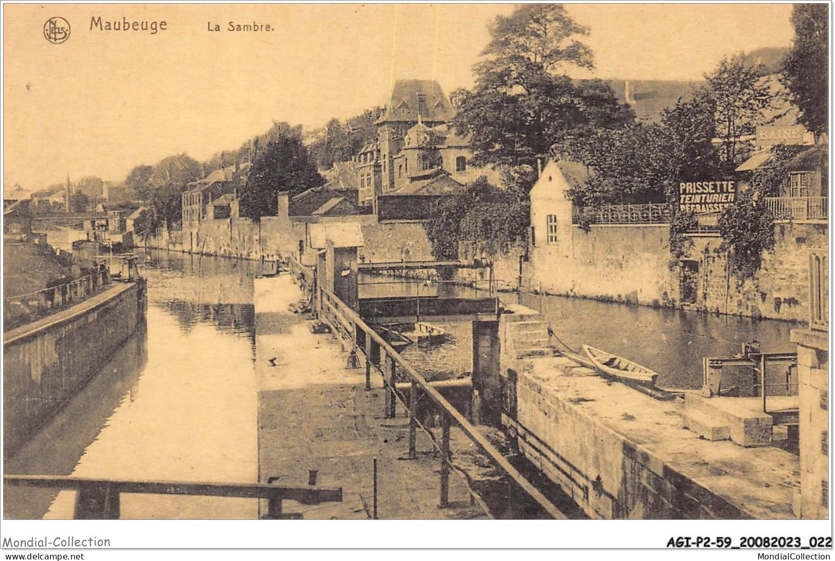 AGIP2-59-0096 - MAUBEUGE - La Sambre  - Maubeuge