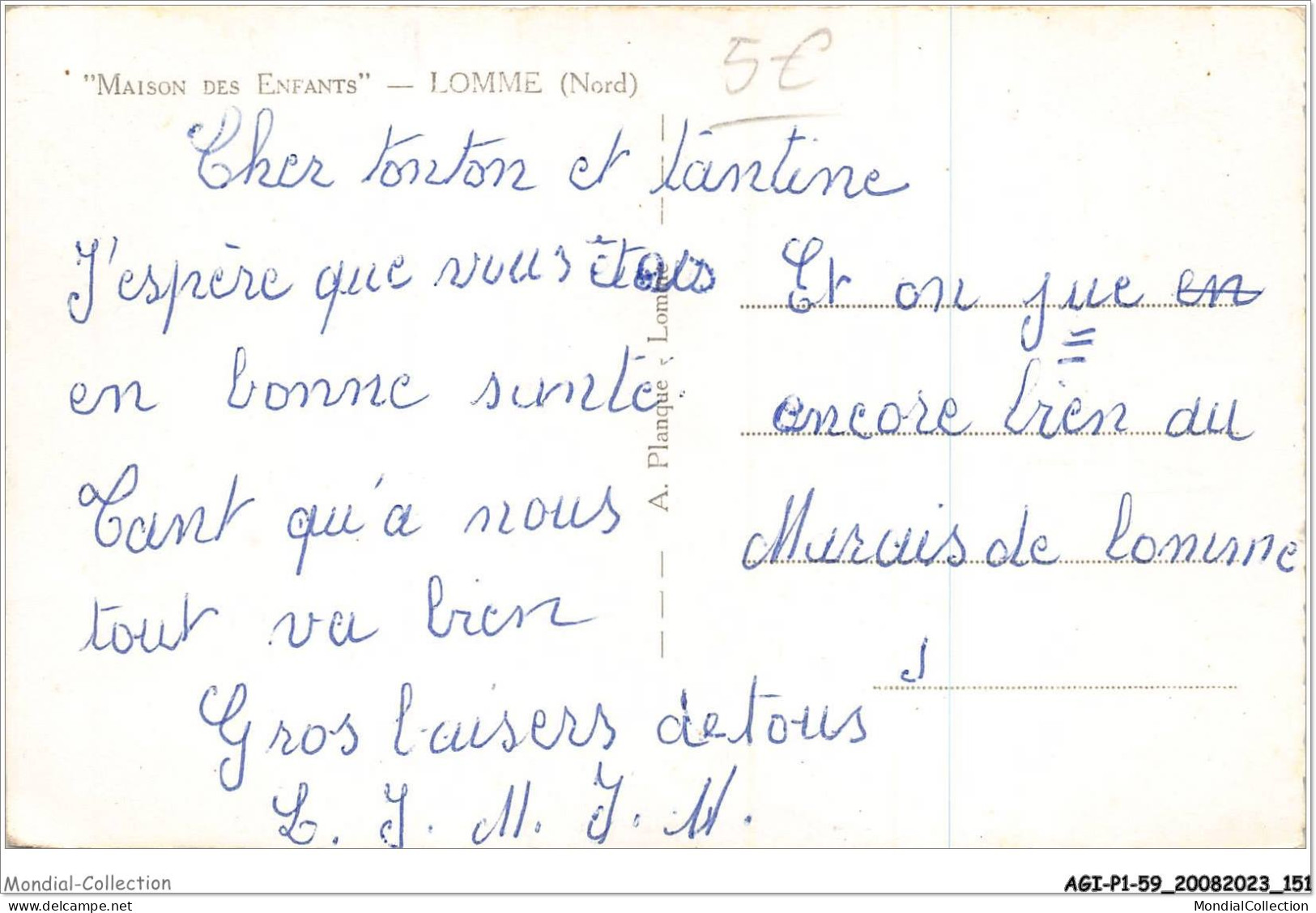 AGIP1-59-0077 - LOMME  - Maison Des Enfants  - Lomme