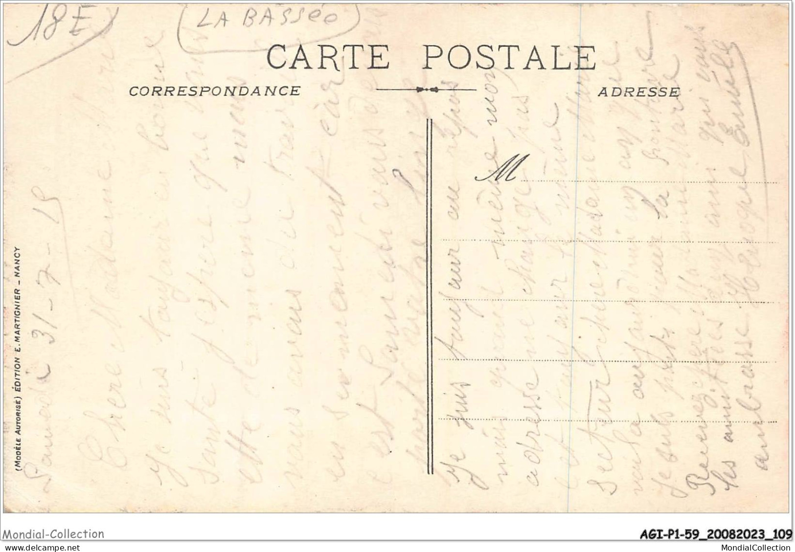 AGIP1-59-0056 - LA BASSEE - Charge De Zouaves à La Bassée - Guerre - Other & Unclassified