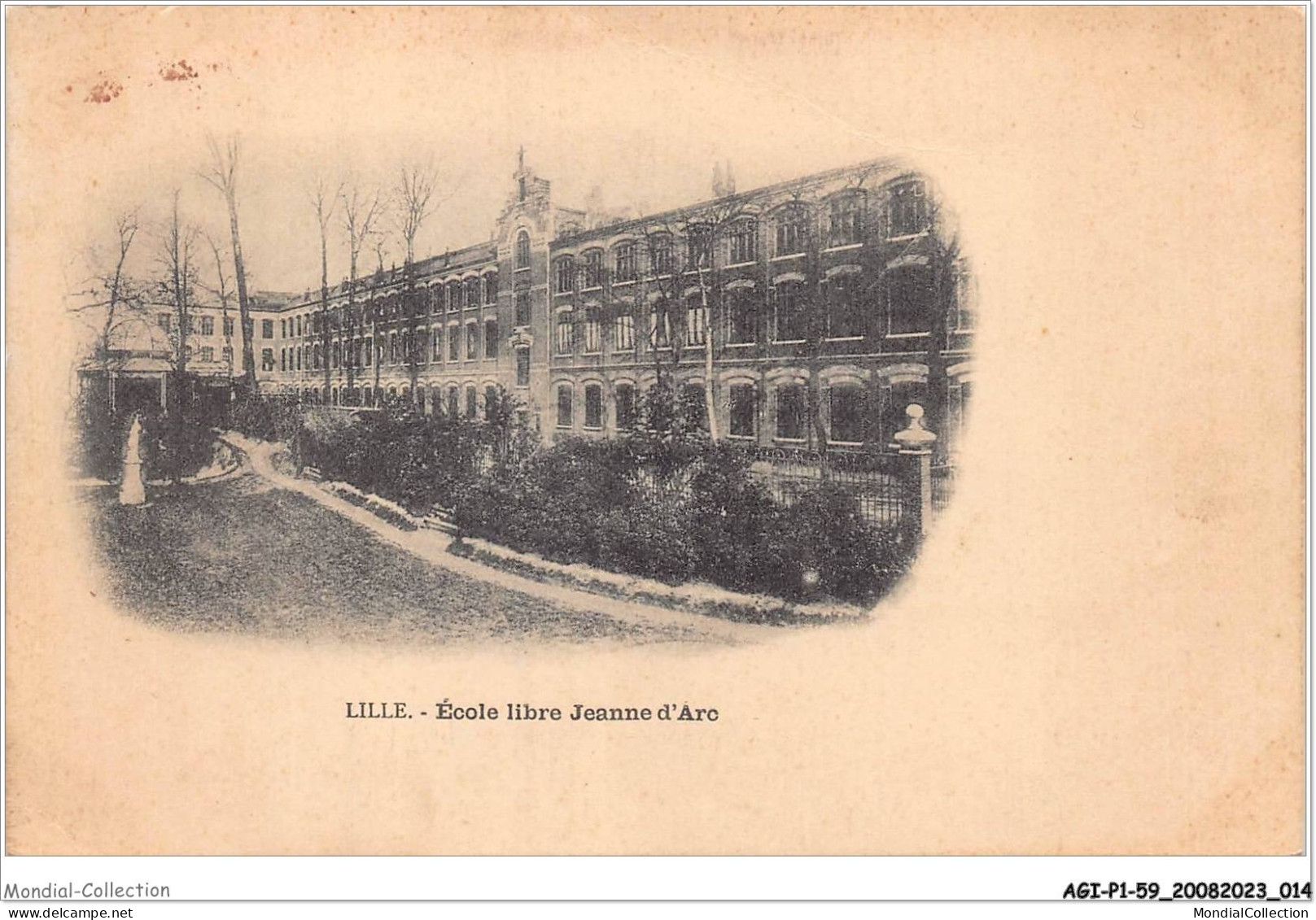 AGIP1-59-0008 - LILLE - Ecole Libre Jeanne D'Arc - Lille