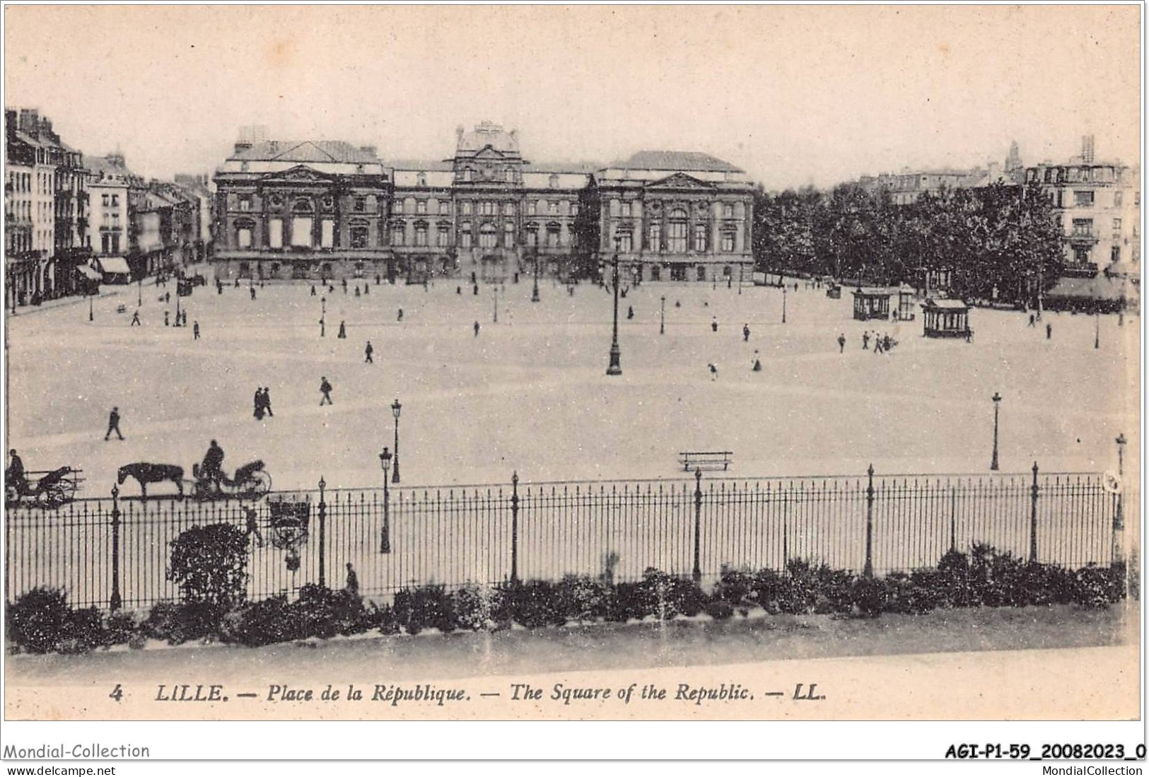 AGIP1-59-0001 - LILLE - Place De La République  - Lille