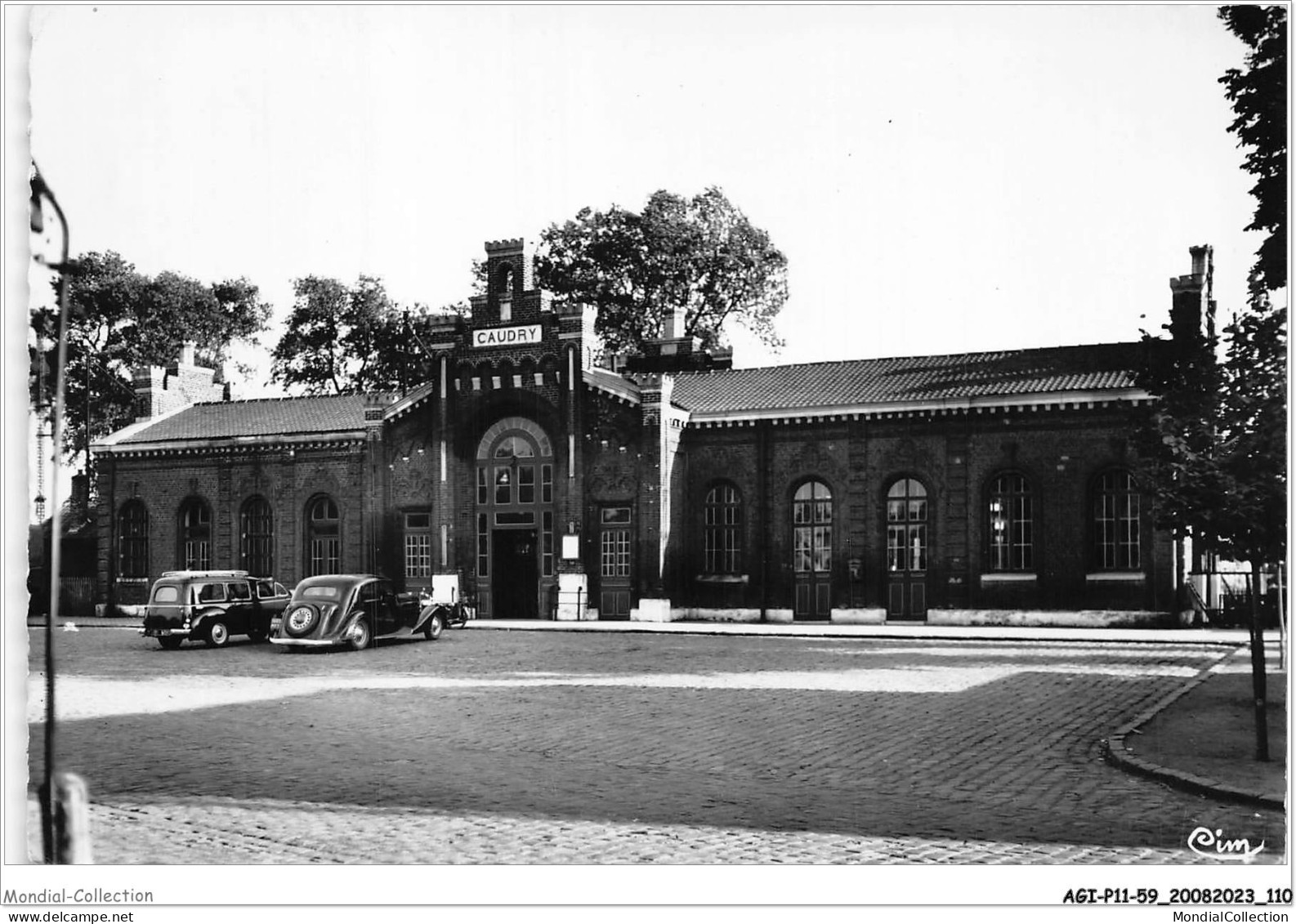 AGIP11-59-0816 - CAUDRY - La Gare  - Caudry