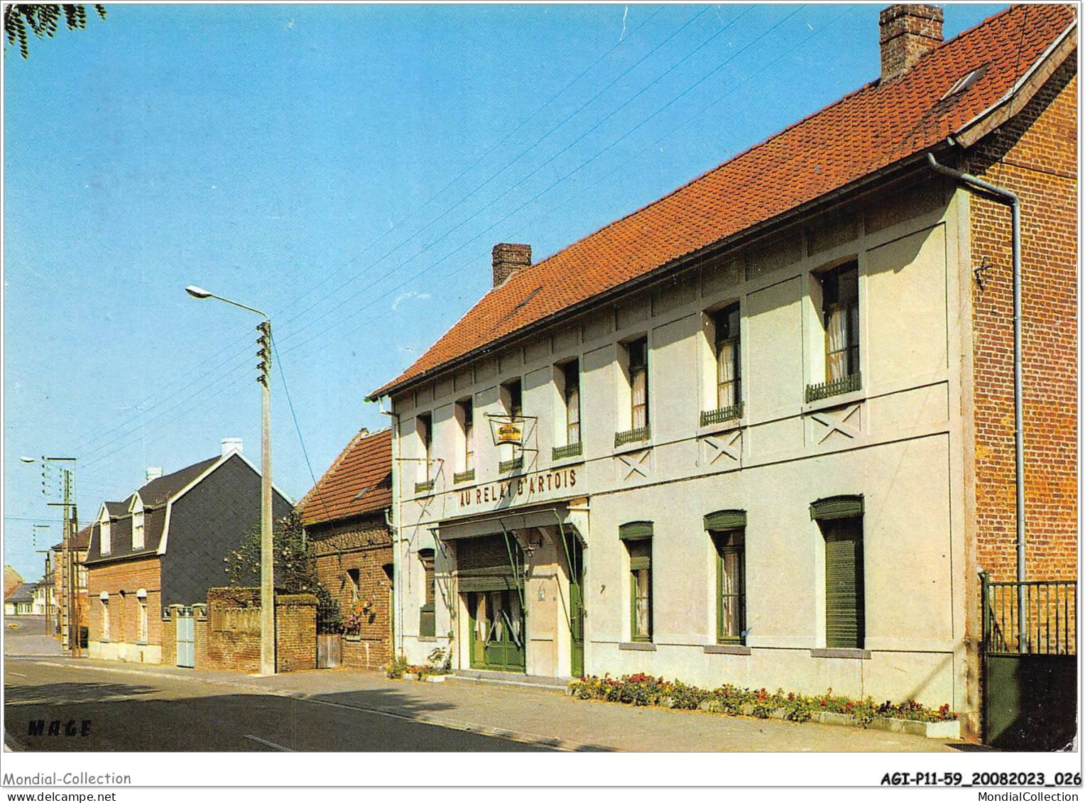 AGIP11-59-0773 - LECLUSE - Hotel Restaurant Au Relay D'artois  - Autres & Non Classés