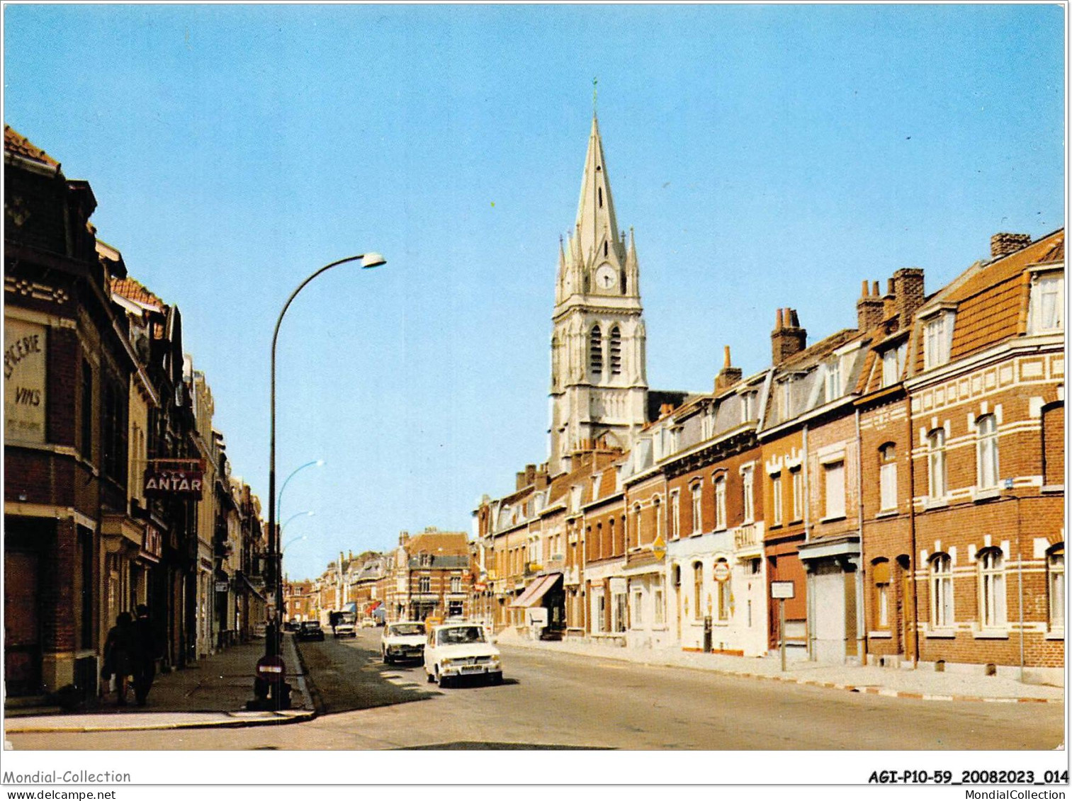 AGIP10-59-0723 - BASSEE - Rue De Lens  - Autres & Non Classés