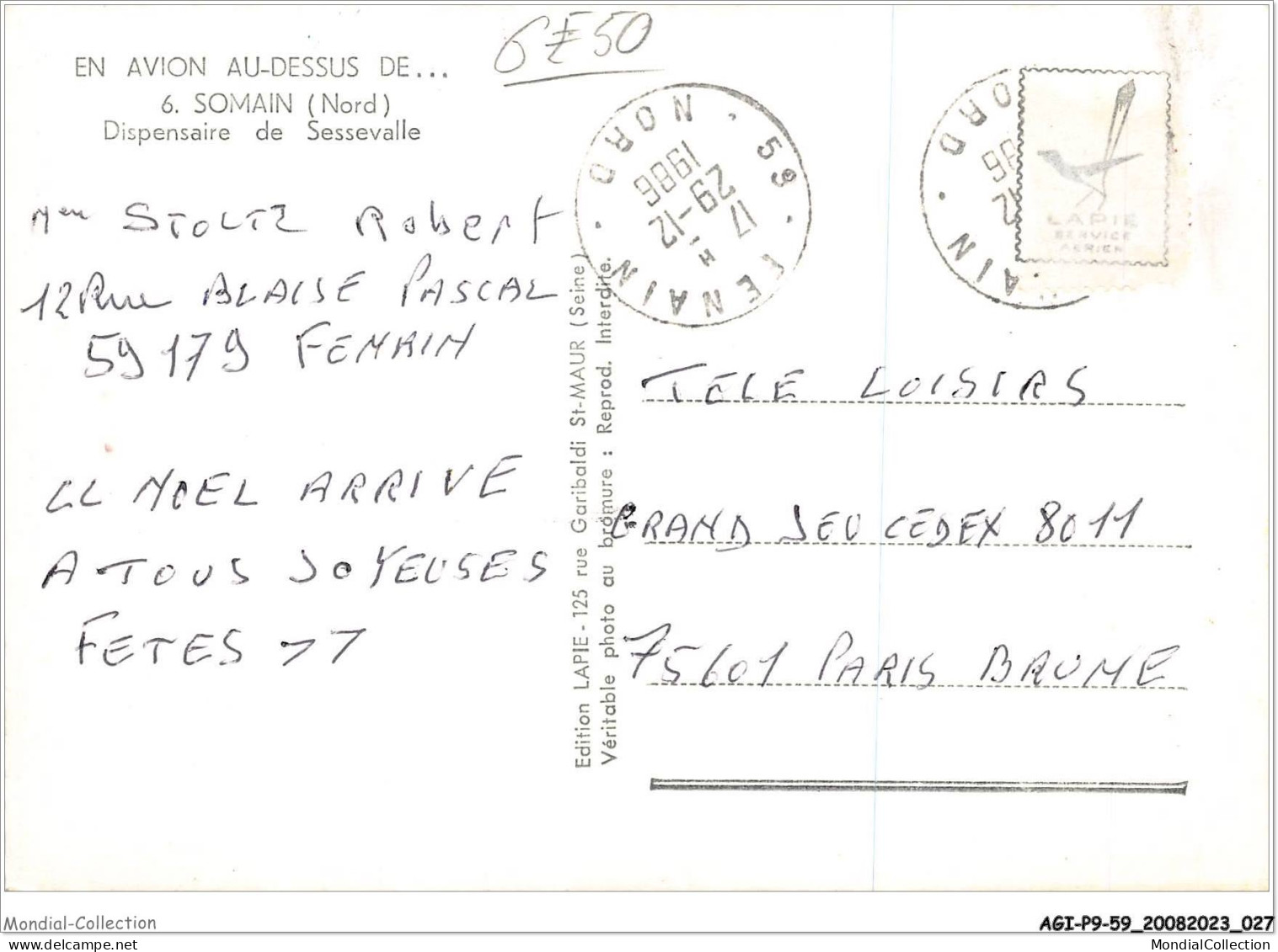 AGIP9-59-0660 - SOMAIN - Dispensaire De Sessevalle - Autres & Non Classés