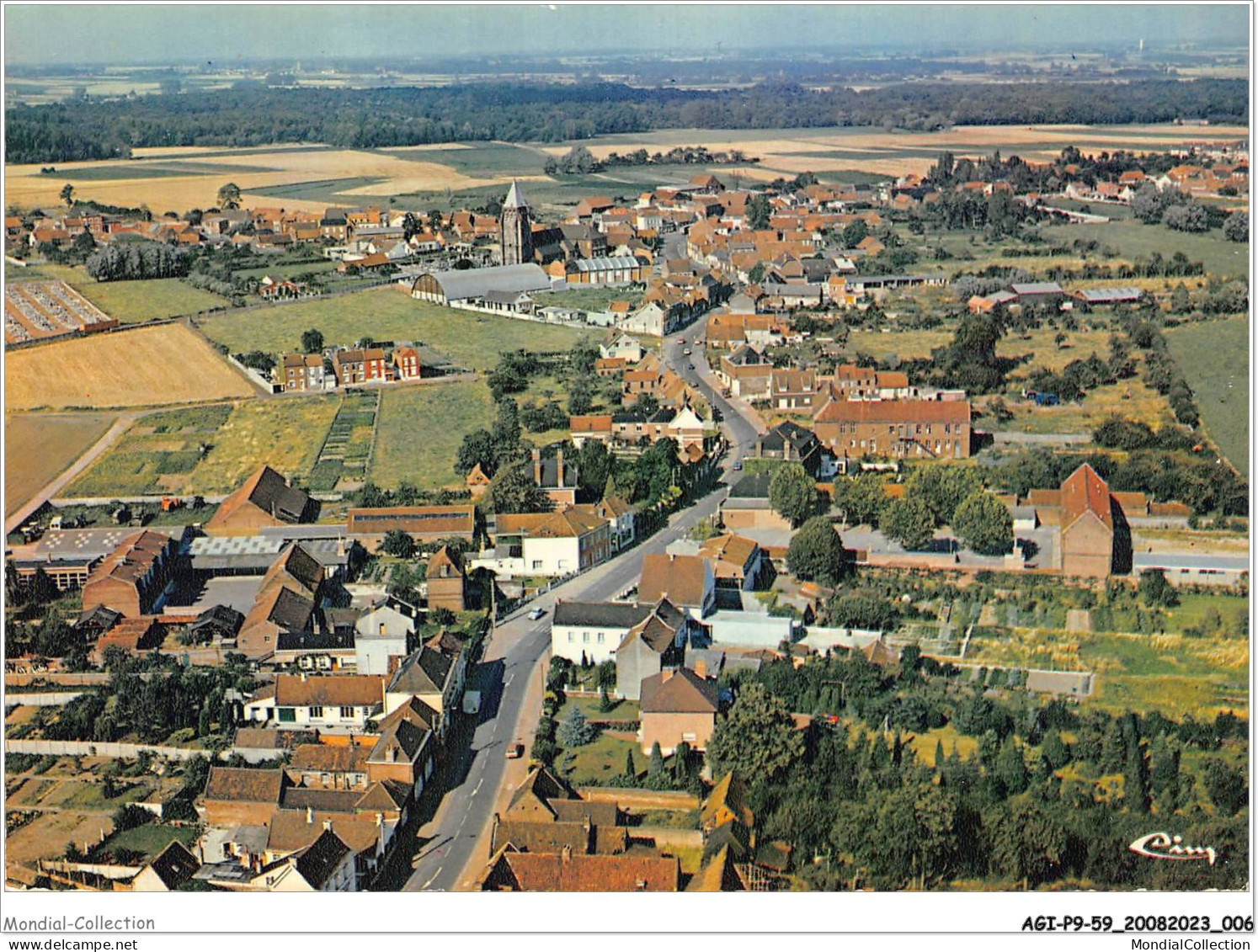 AGIP9-59-0650 - RAIMBEAUCOURT - Vue Générale Aérienne  - Otros & Sin Clasificación