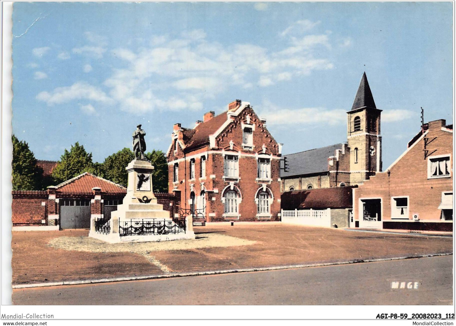 AGIP8-59-0636 - PONT-DE-LA-DEULE - Eglise, Monument, école  - Autres & Non Classés