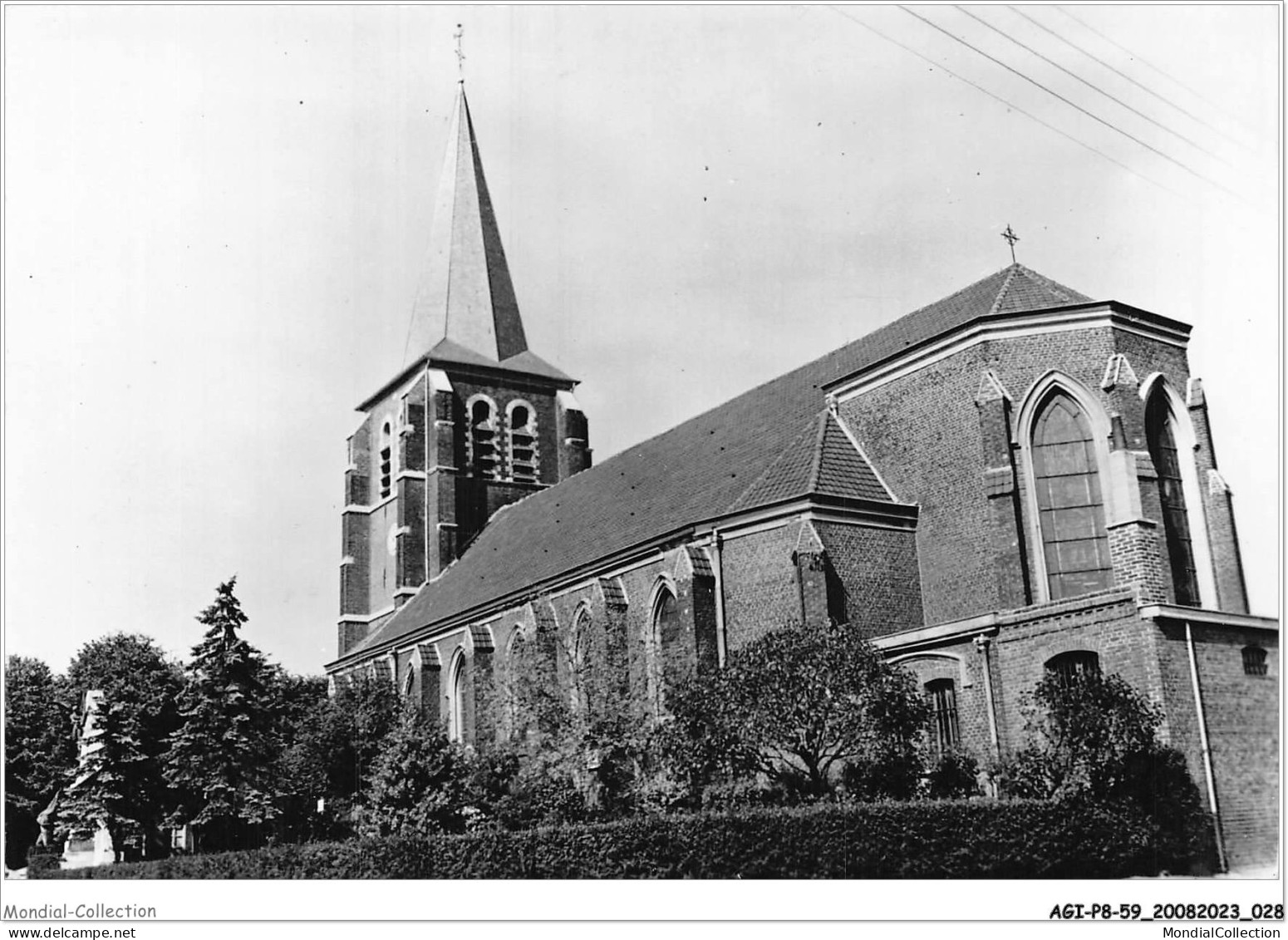 AGIP8-59-0594 - OSTRICOURT - L'eglise Saint-Vaast - Autres & Non Classés