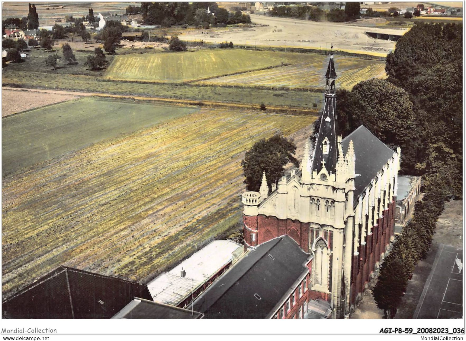 AGIP8-59-0598 - MARCQ-EN-BAROEIL - Vue Aérienne - Le Collège  - Marcq En Baroeul