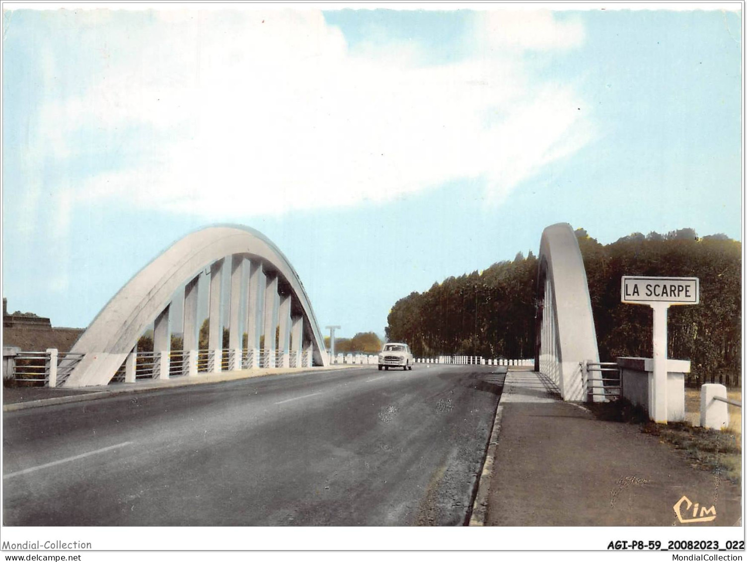 AGIP8-59-0591 - HASNON - Le Pont  - Autres & Non Classés