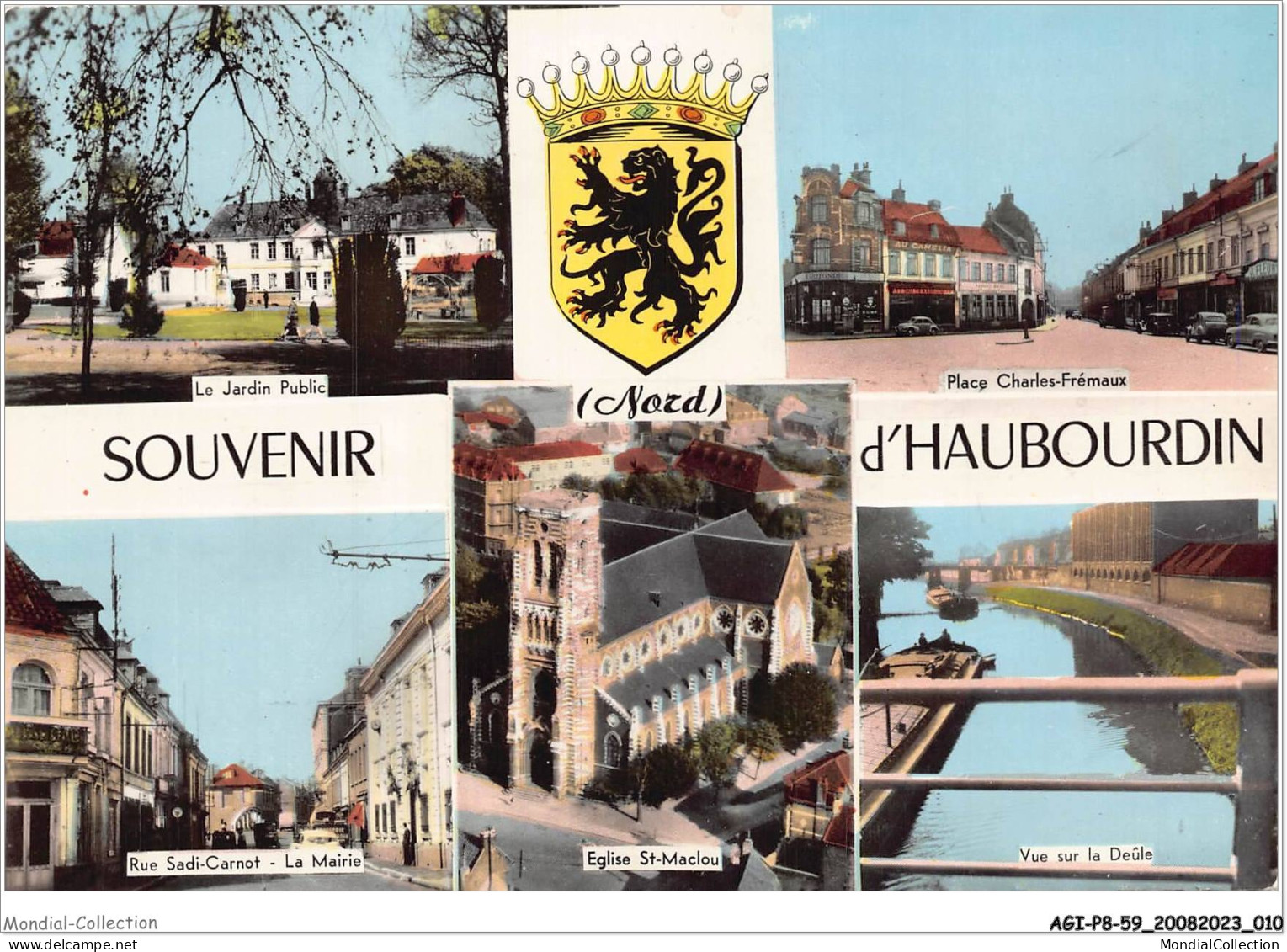 AGIP8-59-0585 - HAUBOURDIN - Souvenir  - Haubourdin