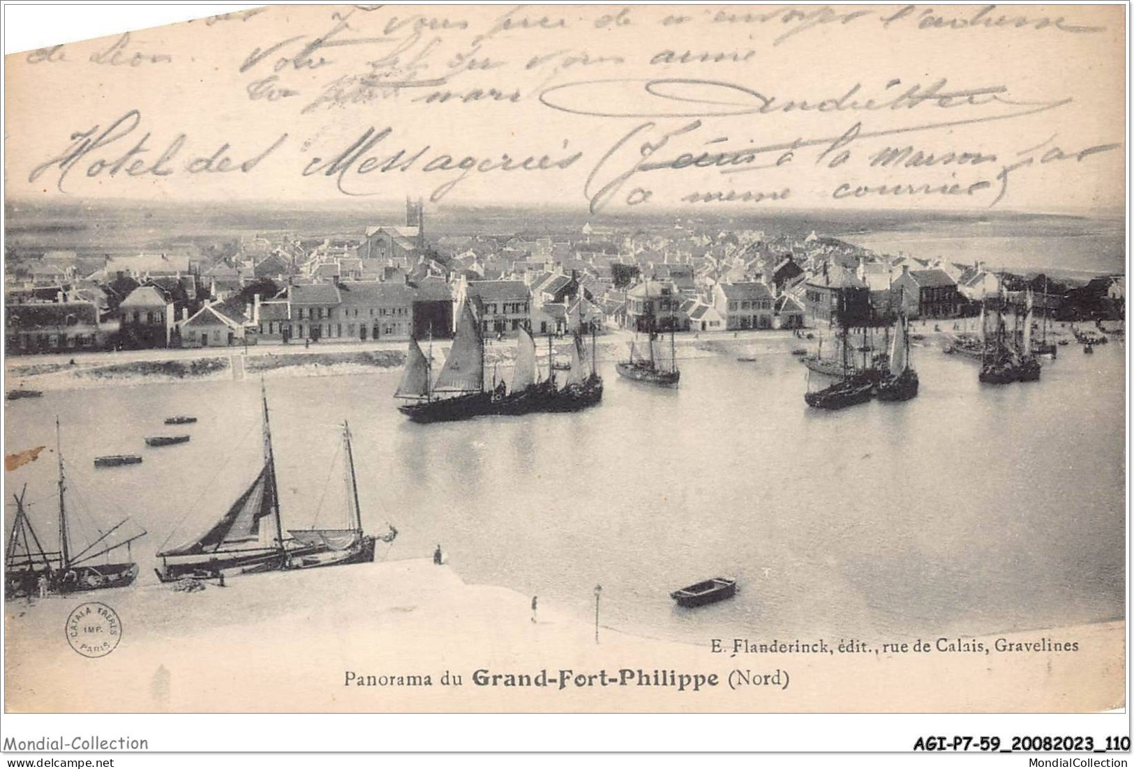 AGIP7-59-0564 - GRAND-FORT-PHILIPPE  - Panorama NORD PORT - Other & Unclassified