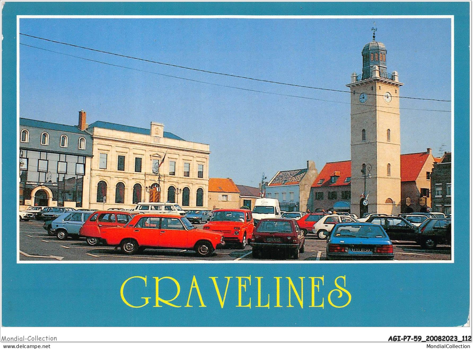 AGIP7-59-0565 - GRAVELINES - L'hotel De Ville  - Gravelines