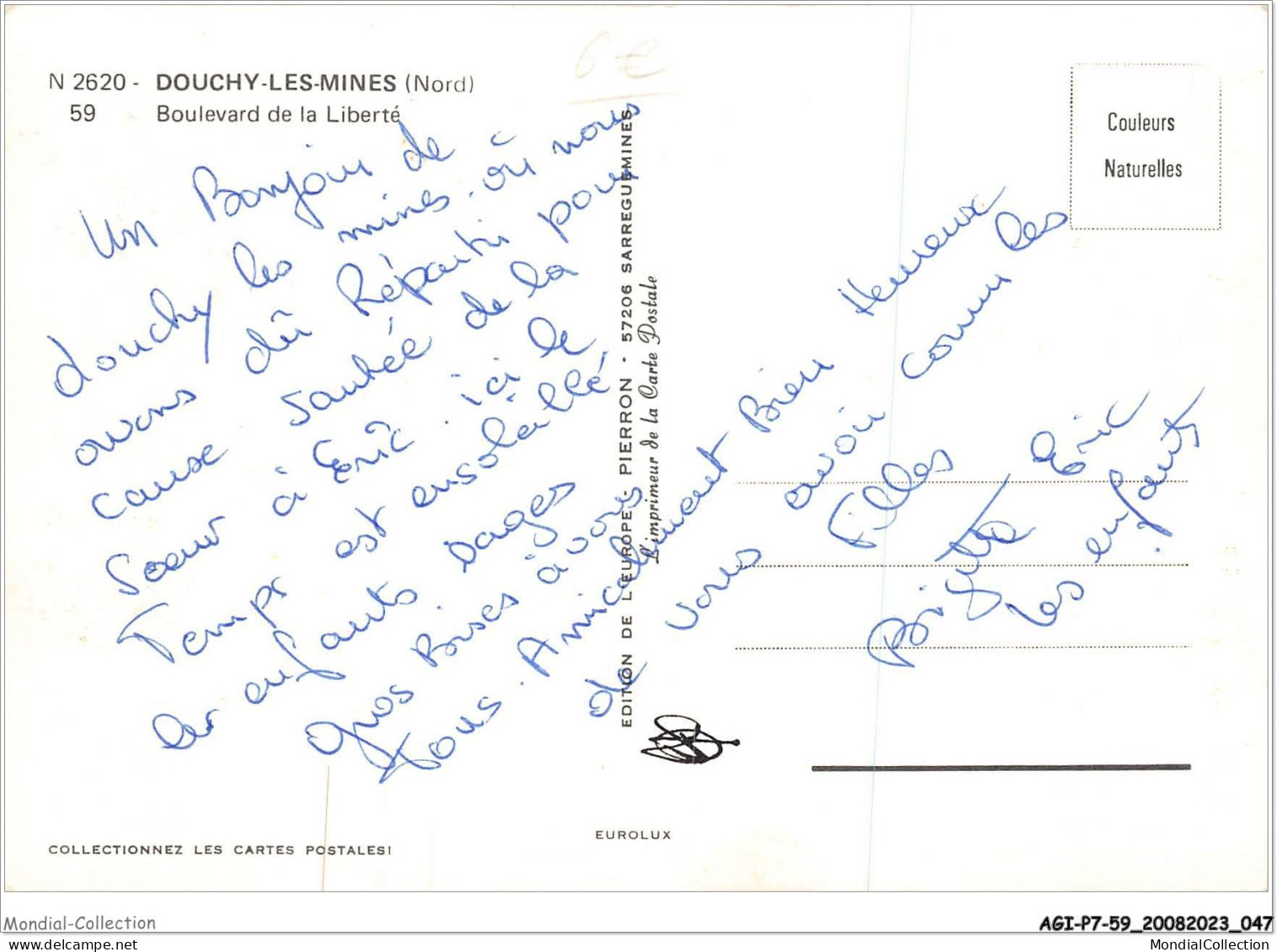 AGIP7-59-0532 - DOUCHY-LES-MINES - Boulevard De La Liberté  - Other & Unclassified