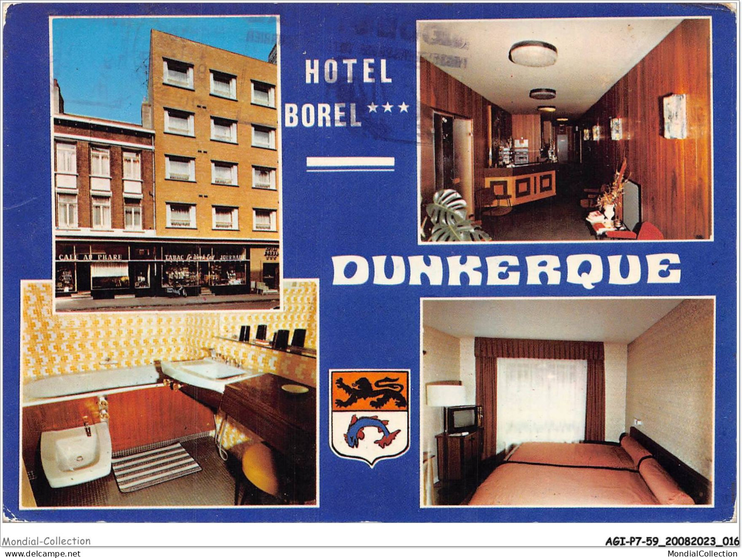 AGIP7-59-0517 - DUNKERQUE - Hotel Borel  RUE HERMITTE PORT - Dunkerque