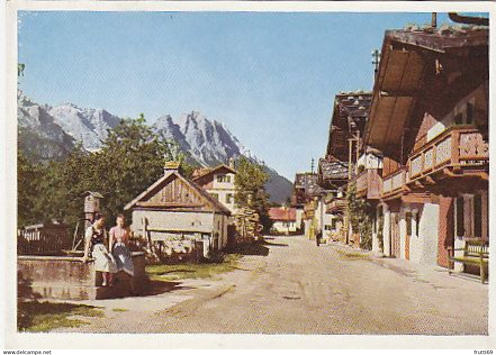 AK 211053 GERMANY - Garmisch - Die Frühlingsstraße - Garmisch-Partenkirchen