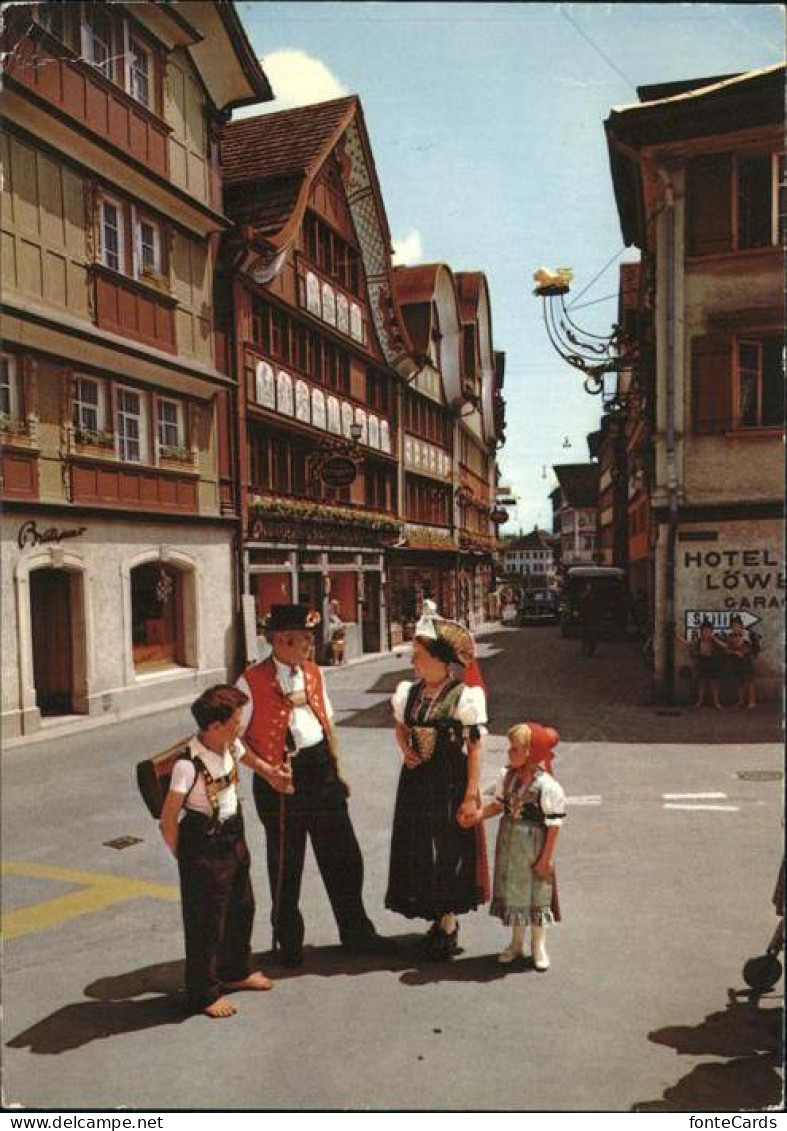 11467089 Appenzell IR Hauptgasse Trachten Hotel Loewen Appenzell - Otros & Sin Clasificación